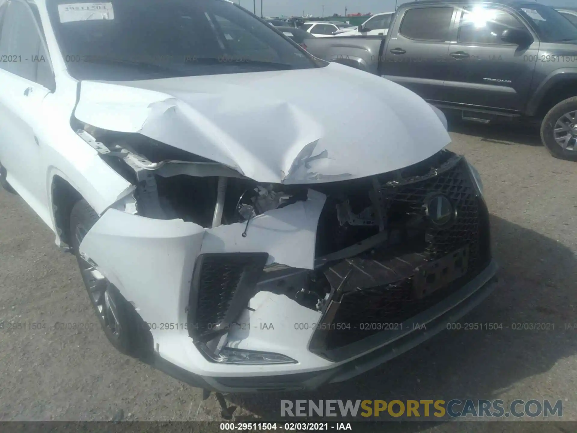 6 Photograph of a damaged car 2T2YZMDA5LC227872 LEXUS RX 2020