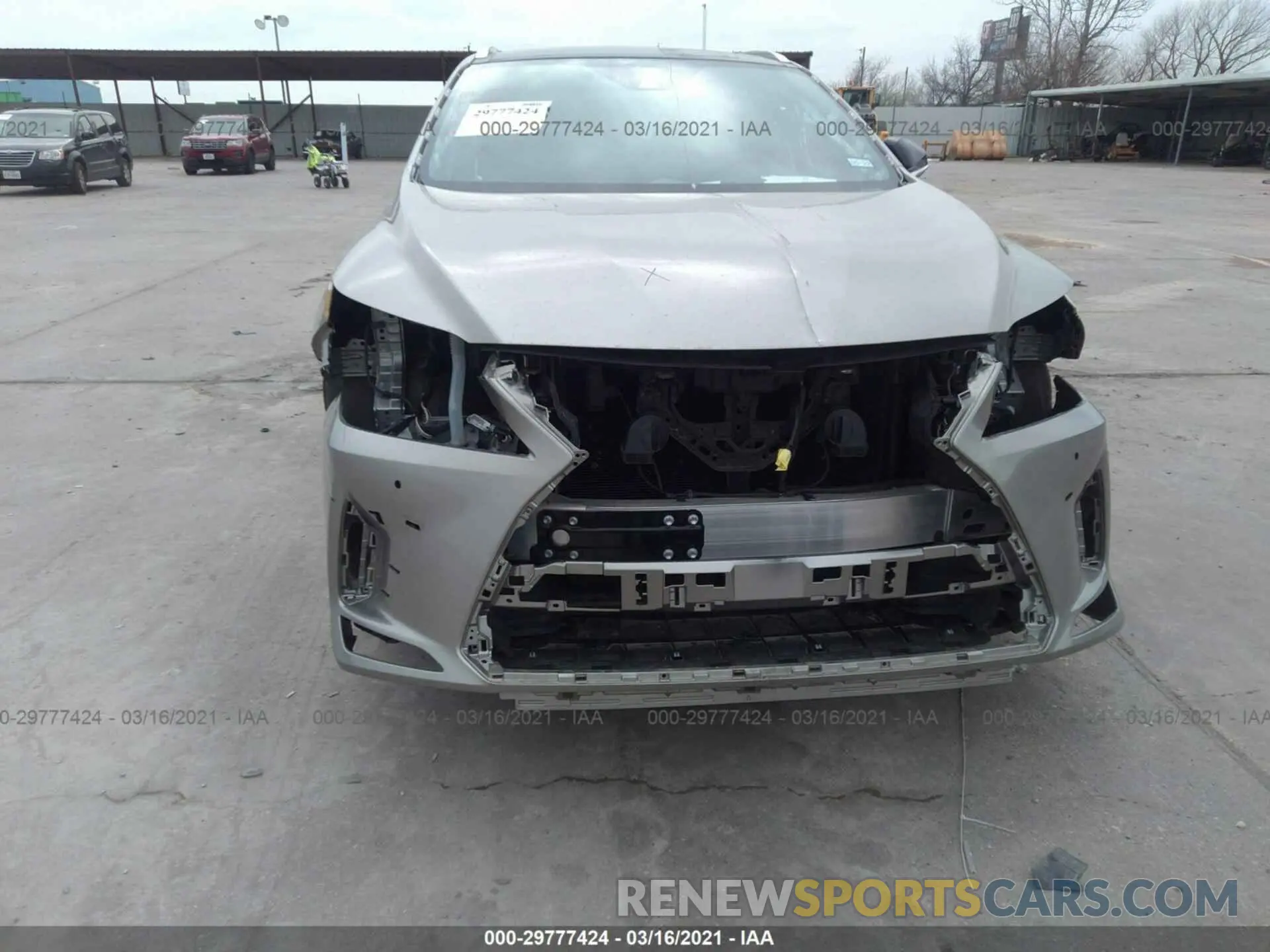 6 Photograph of a damaged car 2T2YZMDA6LC242512 LEXUS RX 2020