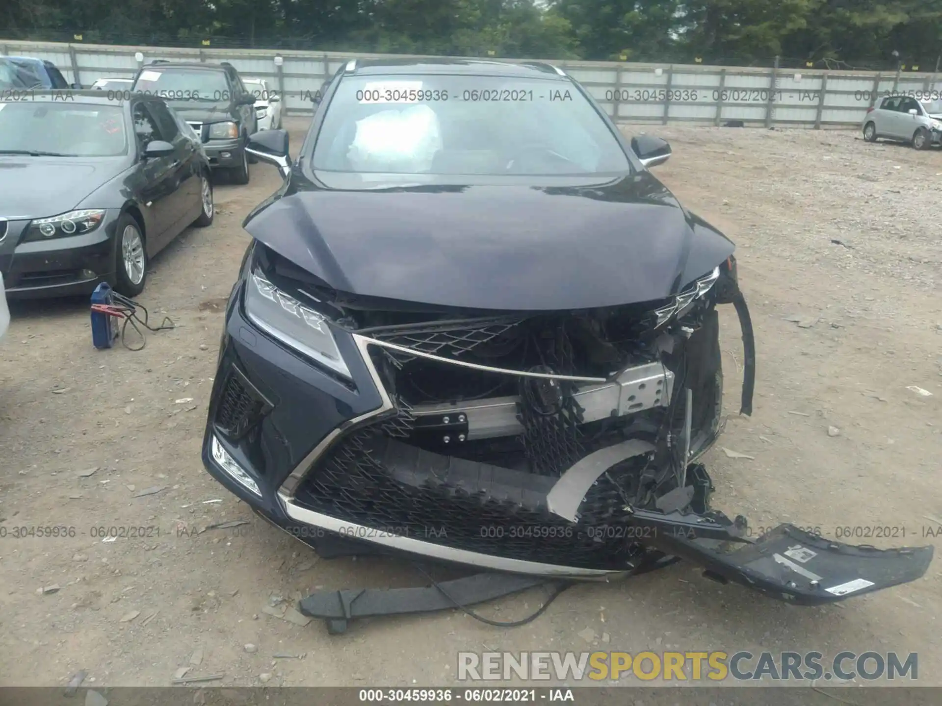 6 Photograph of a damaged car 2T2YZMDA7LC222091 LEXUS RX 2020