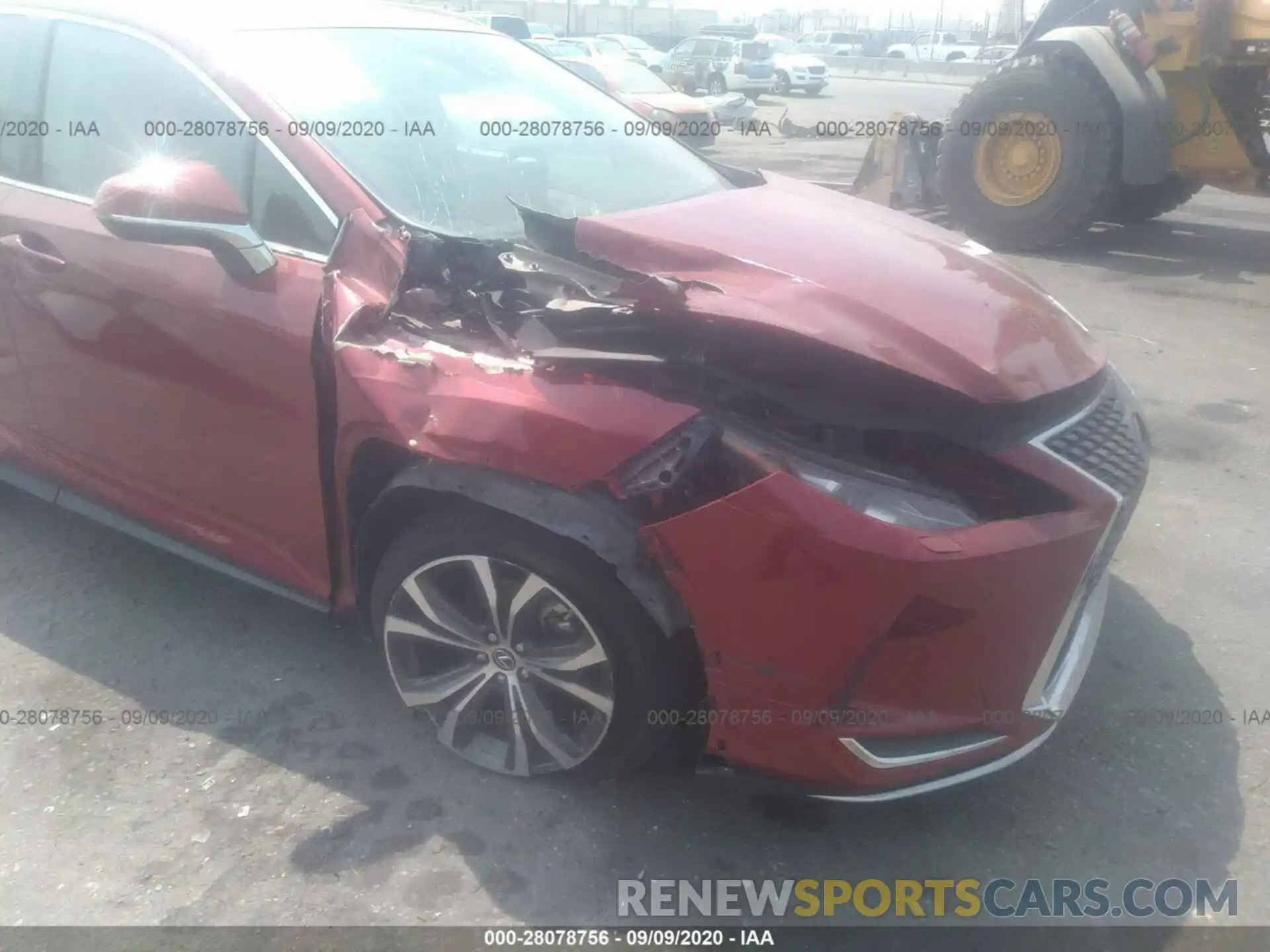 6 Photograph of a damaged car JTJHGKFA6L2012072 LEXUS RX 2020