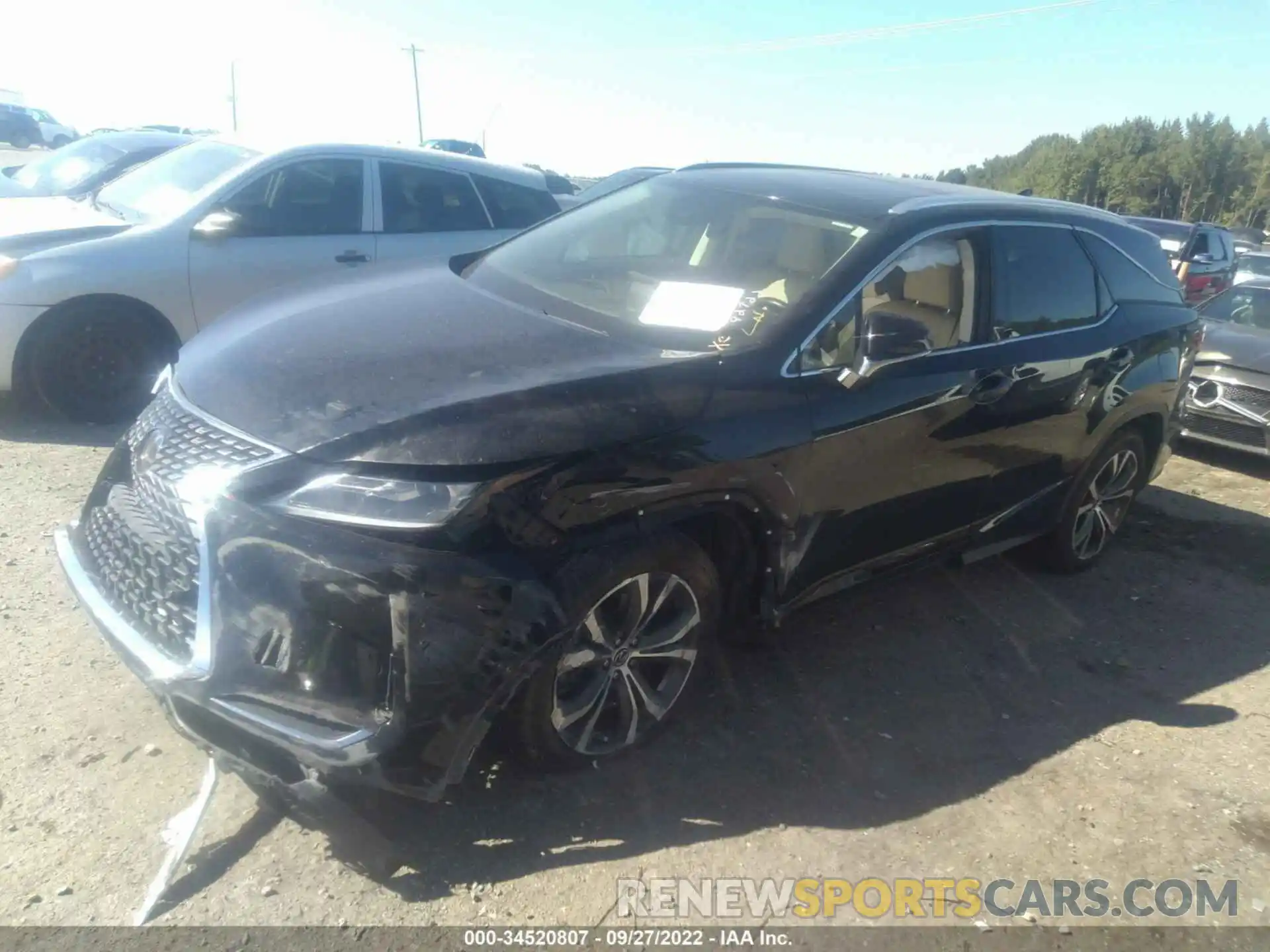 2 Photograph of a damaged car JTJHZKEA0L2015108 LEXUS RX 2020