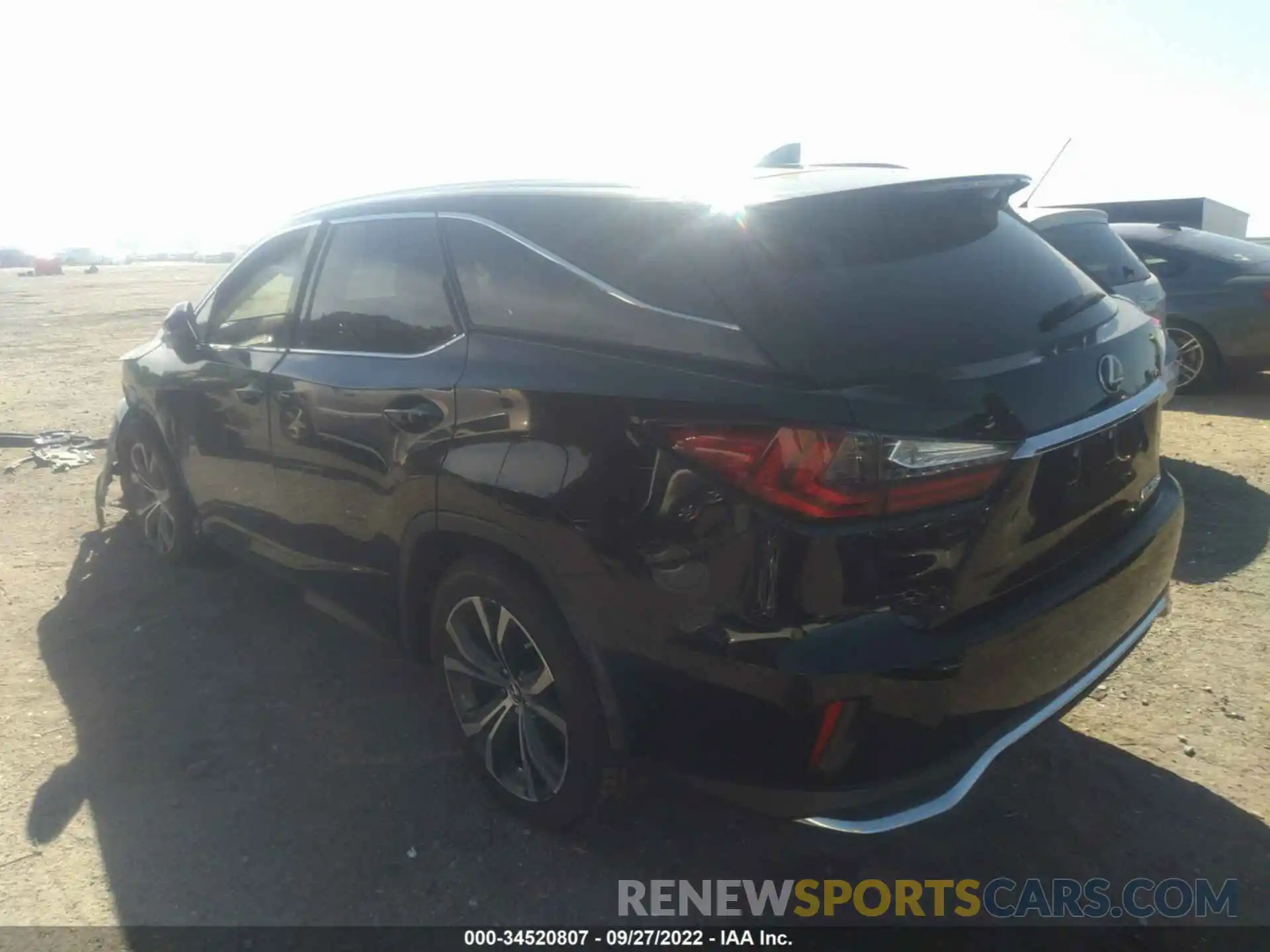 3 Photograph of a damaged car JTJHZKEA0L2015108 LEXUS RX 2020