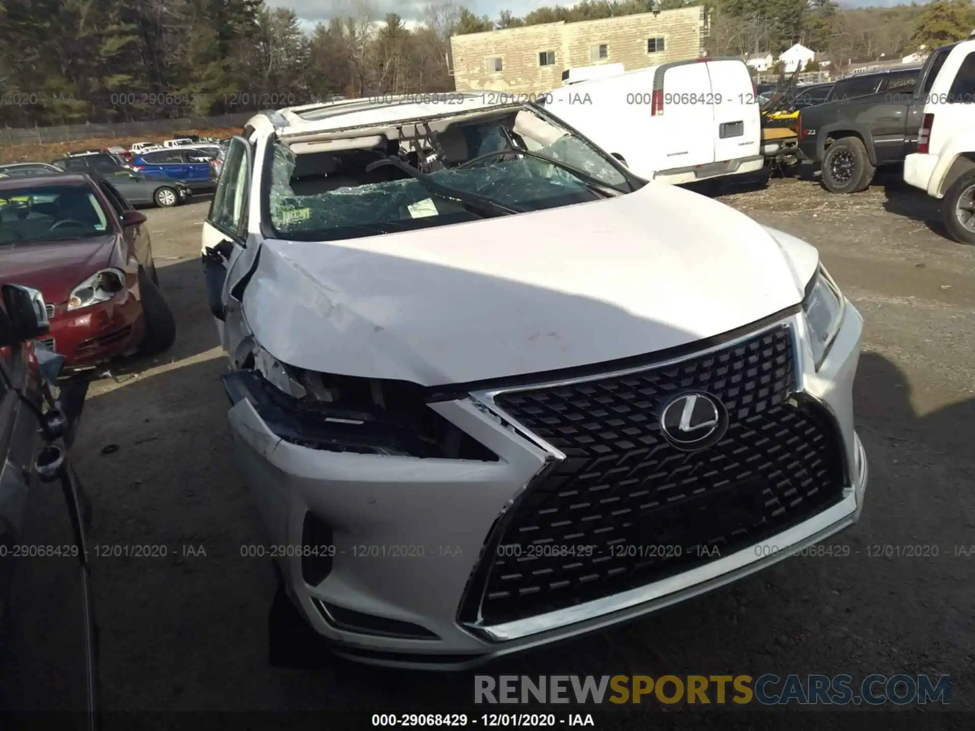 1 Photograph of a damaged car JTJHZKFA1L2021708 LEXUS RX 2020