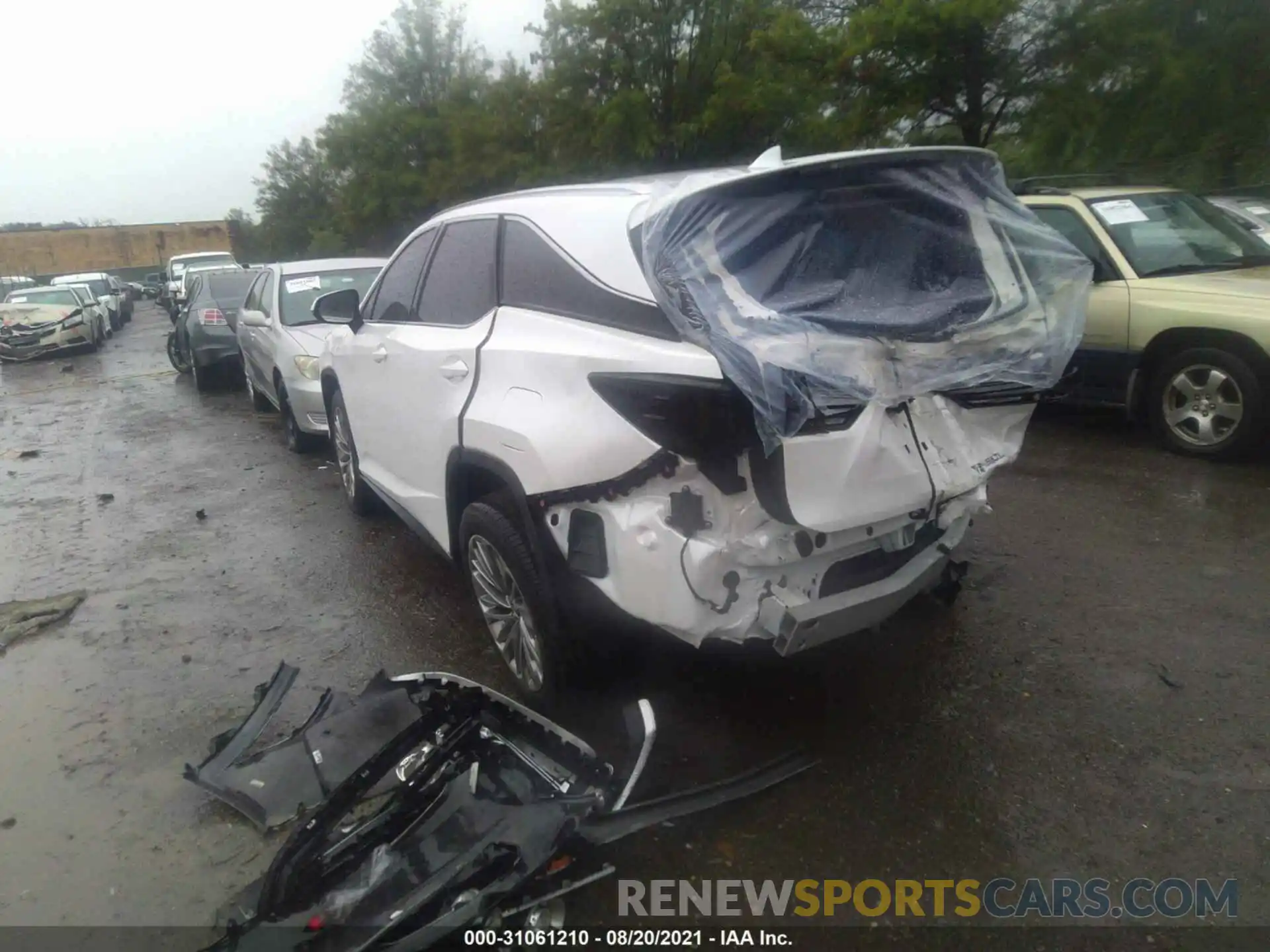 3 Photograph of a damaged car JTJJZKFA6L2021981 LEXUS RX 2020