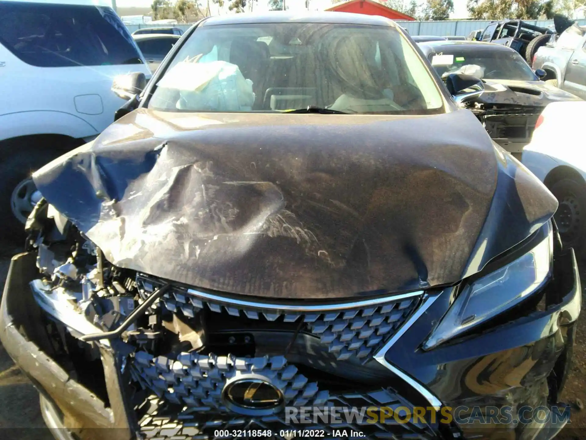 10 Photograph of a damaged car 2T2AZMAA7MC198687 LEXUS RX 2021