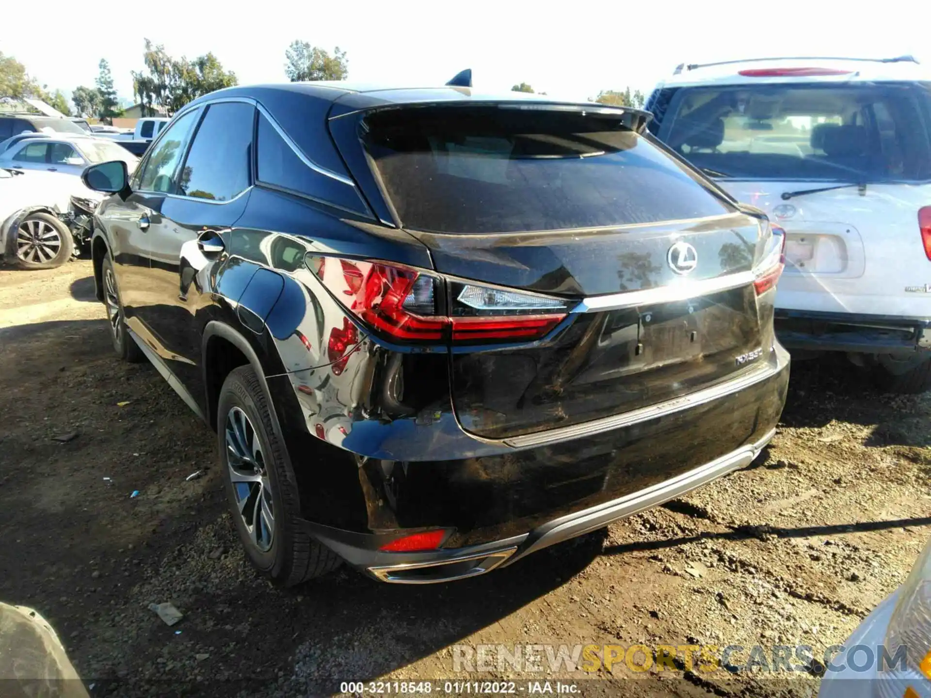 3 Photograph of a damaged car 2T2AZMAA7MC198687 LEXUS RX 2021