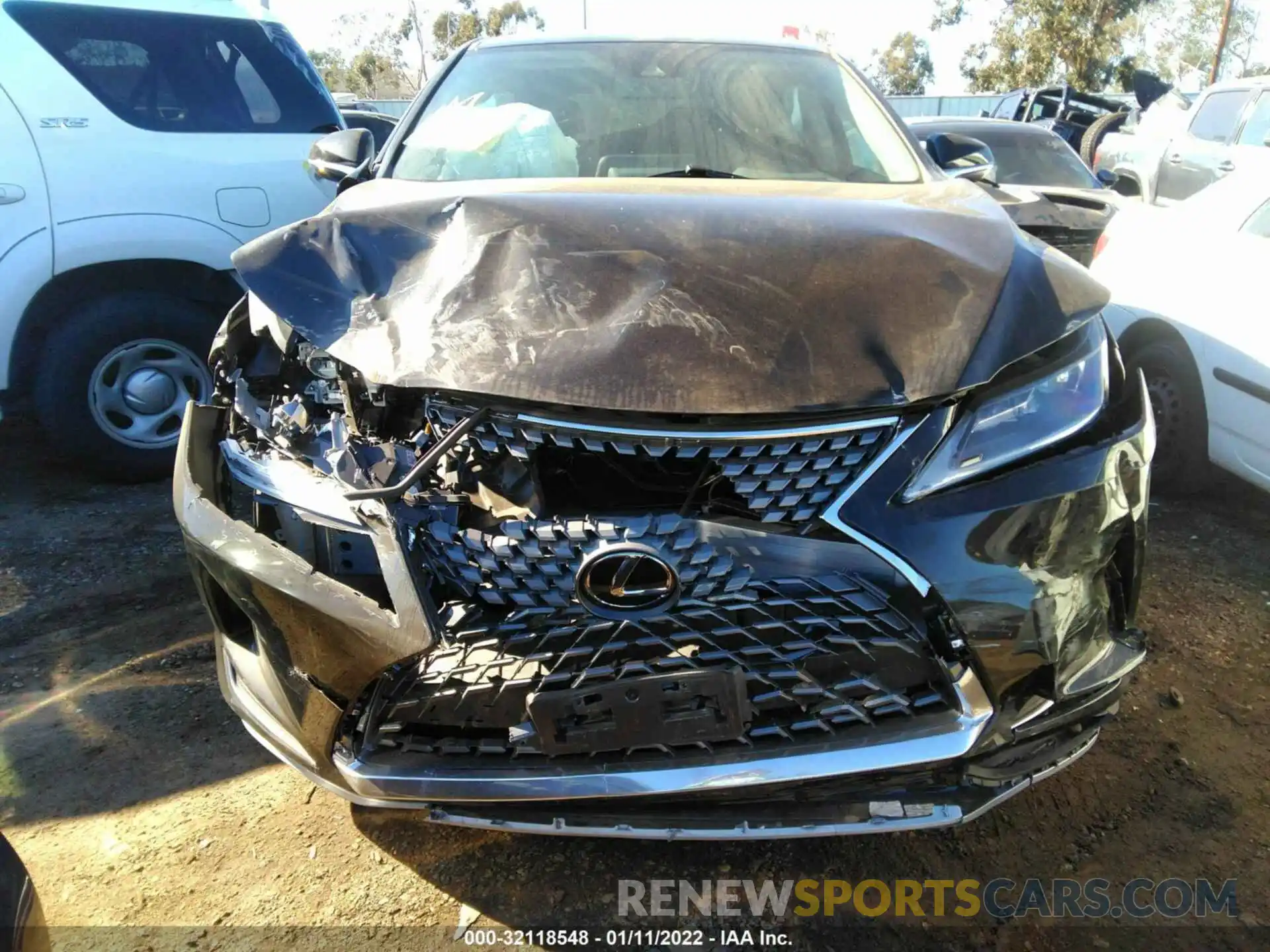 6 Photograph of a damaged car 2T2AZMAA7MC198687 LEXUS RX 2021