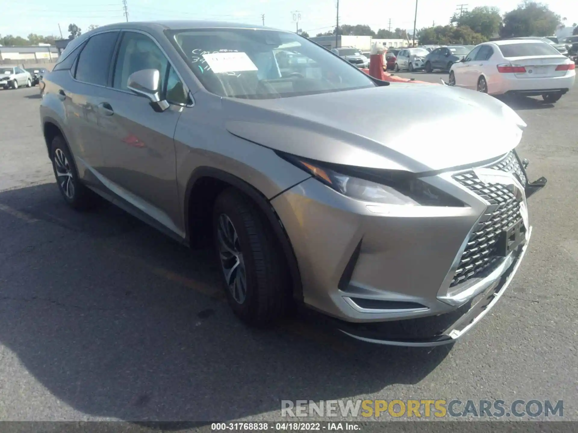 1 Photograph of a damaged car 2T2AZMDA2MC286073 LEXUS RX 2021