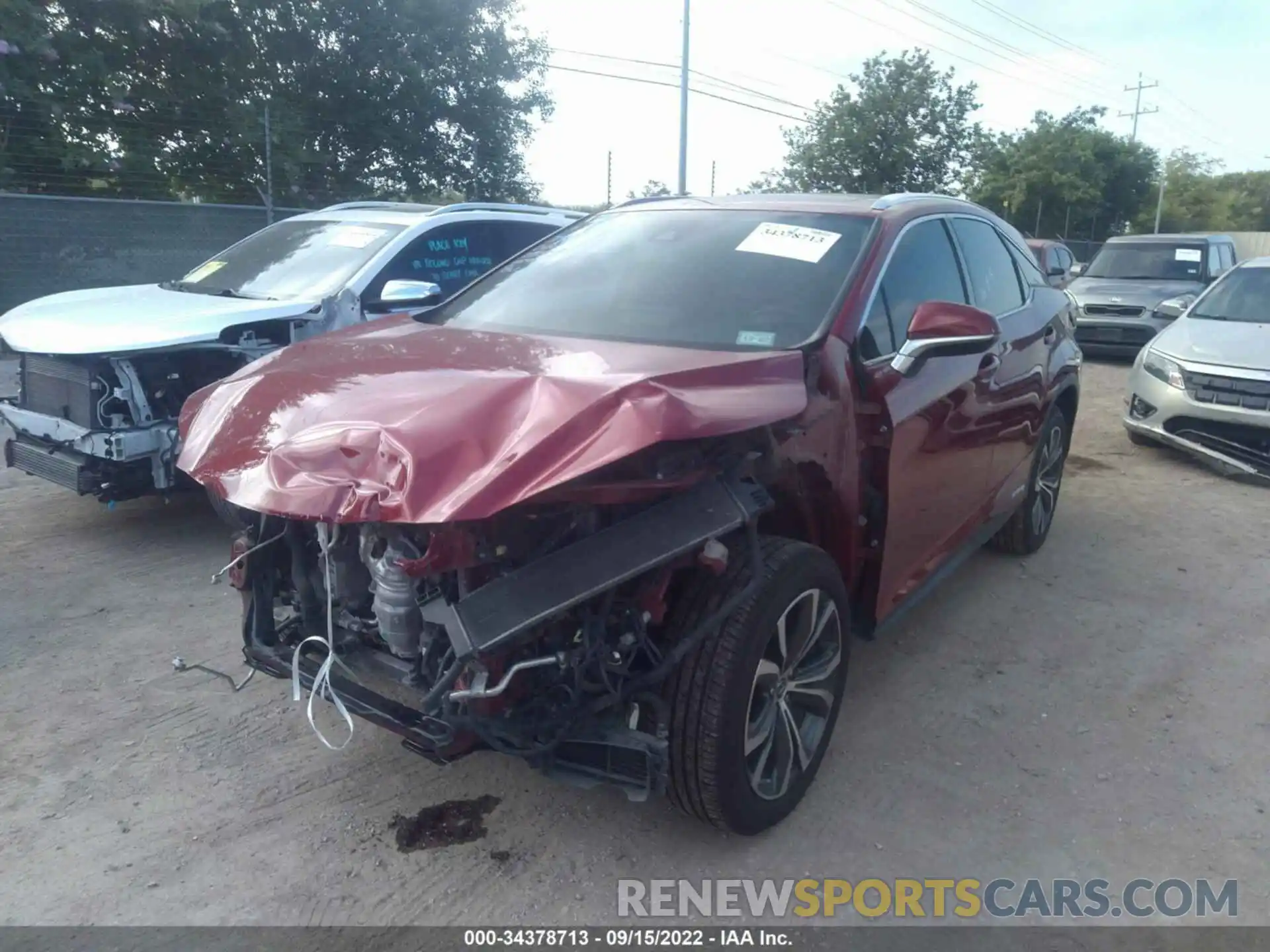 6 Photograph of a damaged car 2T2HGMDA2MC060796 LEXUS RX 2021