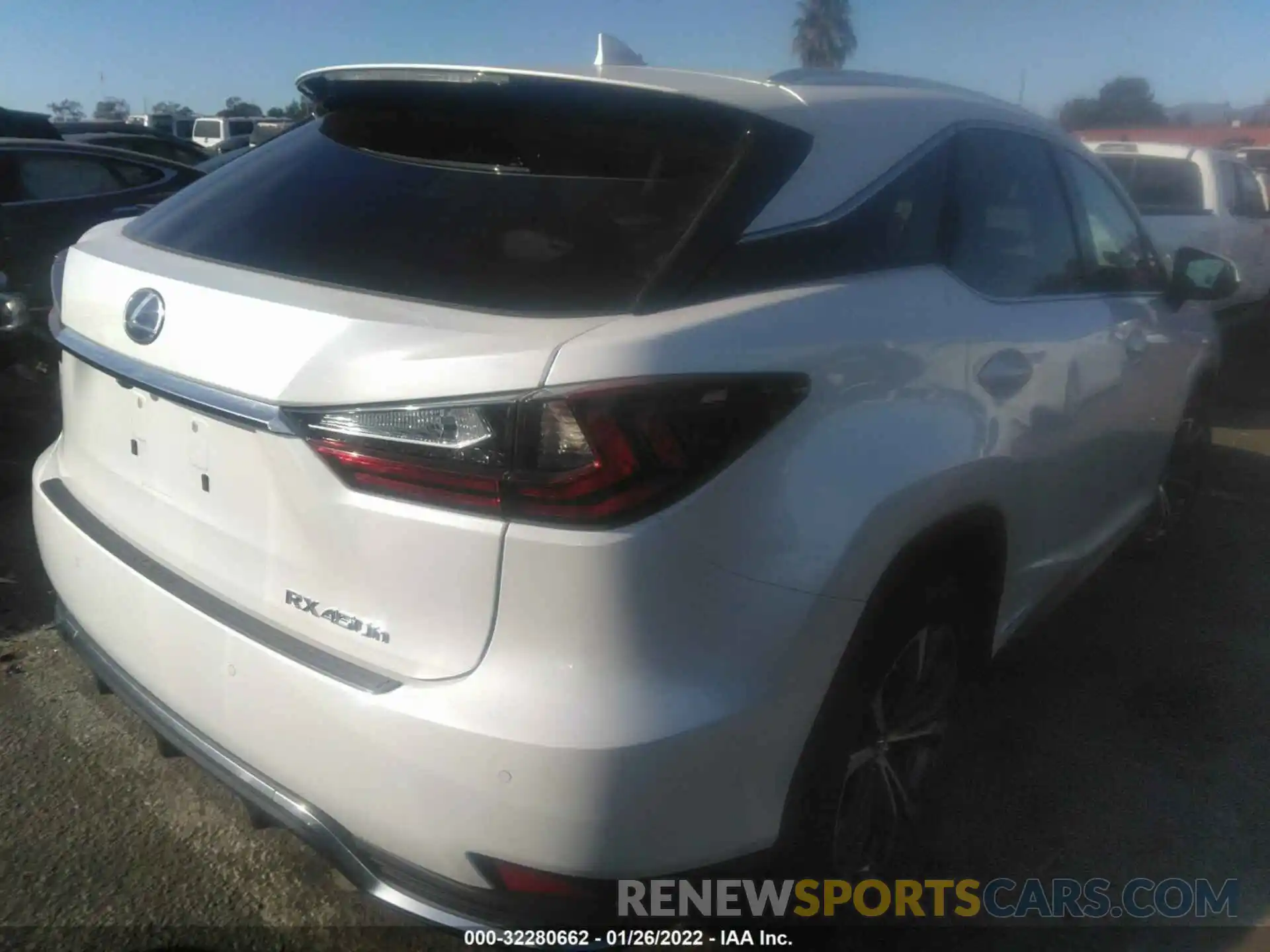 4 Photograph of a damaged car 2T2HGMDA8MC058874 LEXUS RX 2021