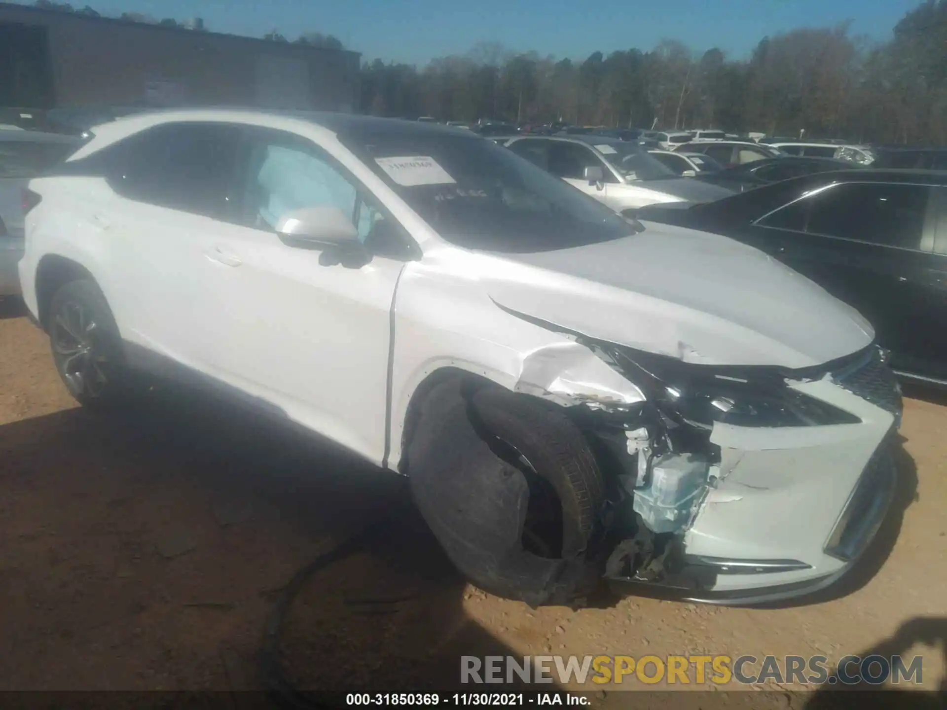 1 Photograph of a damaged car 2T2HGMDA9MC069897 LEXUS RX 2021