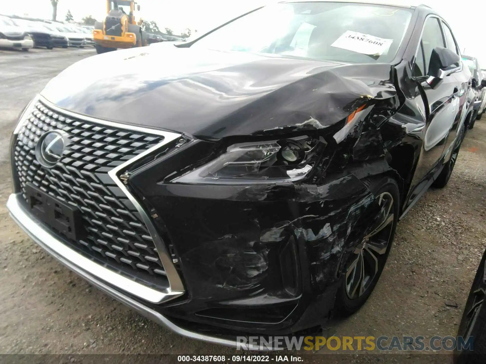 6 Photograph of a damaged car 2T2HZMAA0MC203498 LEXUS RX 2021