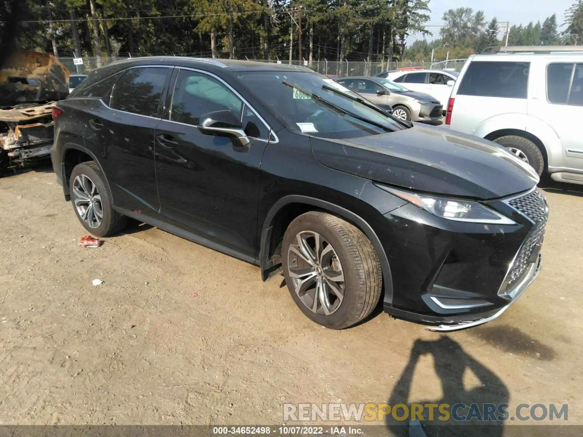 1 Photograph of a damaged car 2T2HZMAA0MC214730 LEXUS RX 2021