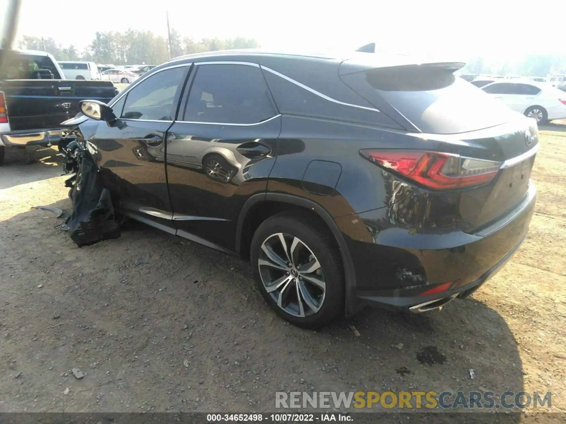 3 Photograph of a damaged car 2T2HZMAA0MC214730 LEXUS RX 2021