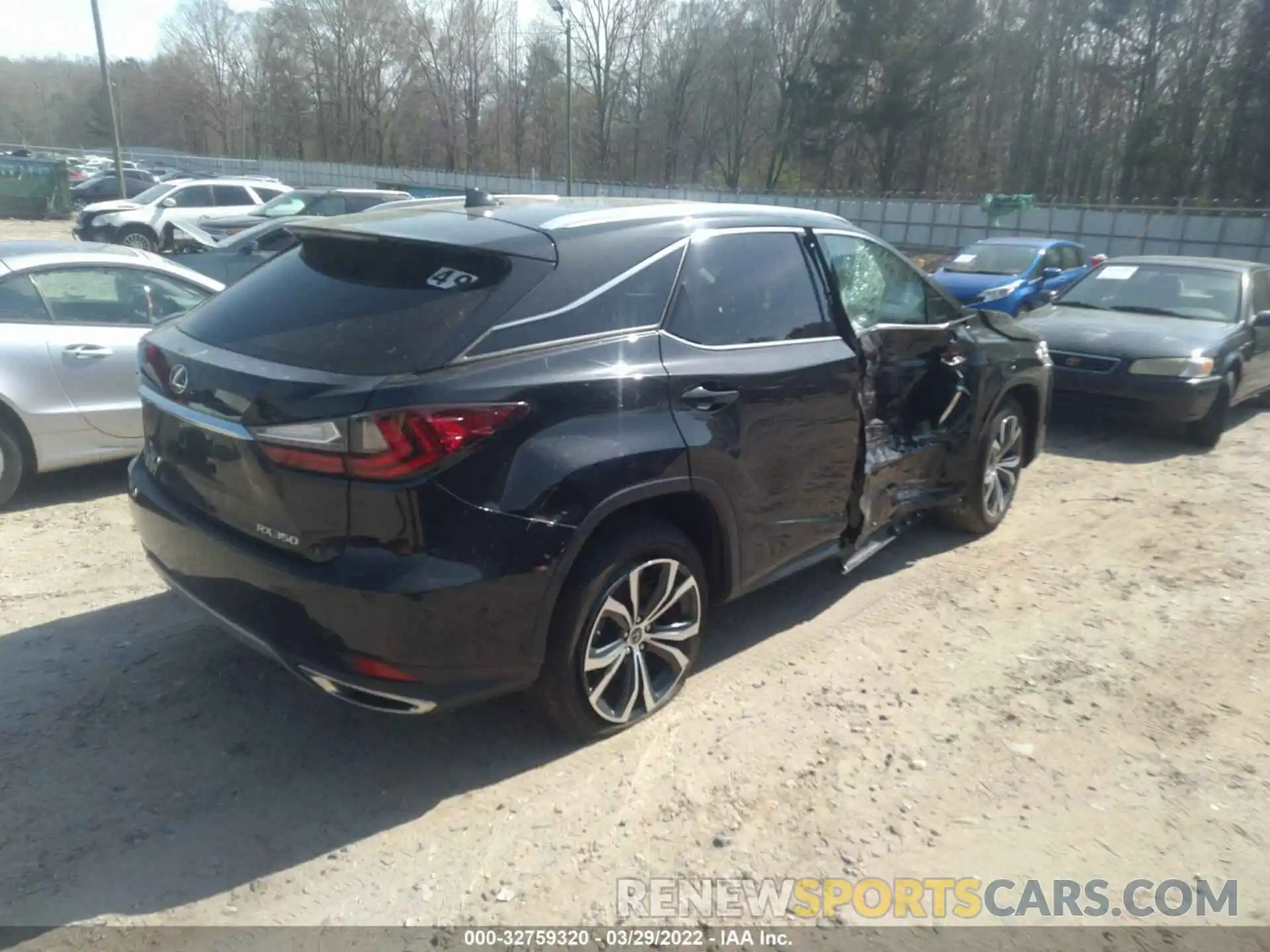 4 Photograph of a damaged car 2T2HZMAA1MC202263 LEXUS RX 2021