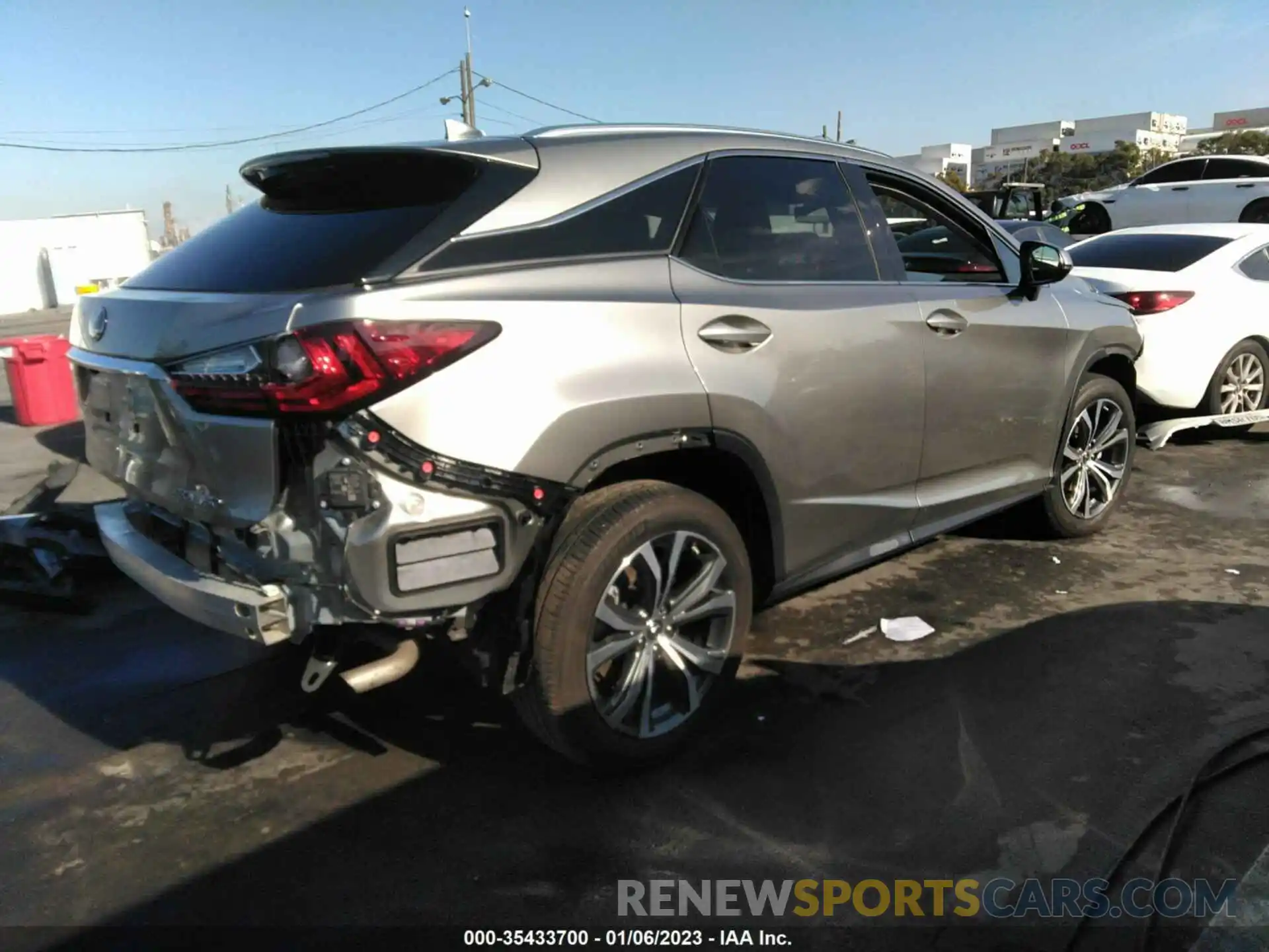 4 Photograph of a damaged car 2T2HZMAA4MC189900 LEXUS RX 2021