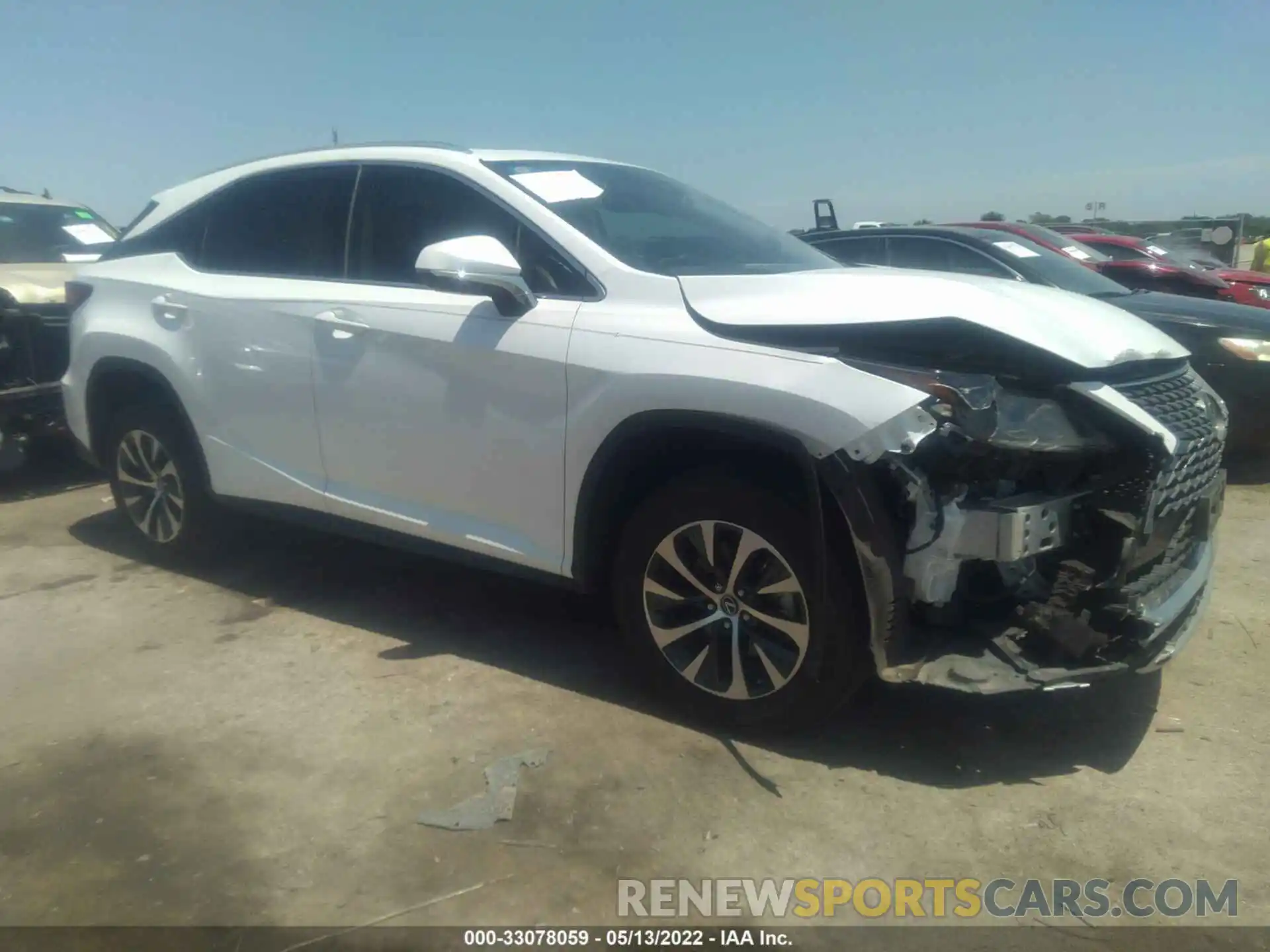 1 Photograph of a damaged car 2T2HZMAA4MC197186 LEXUS RX 2021