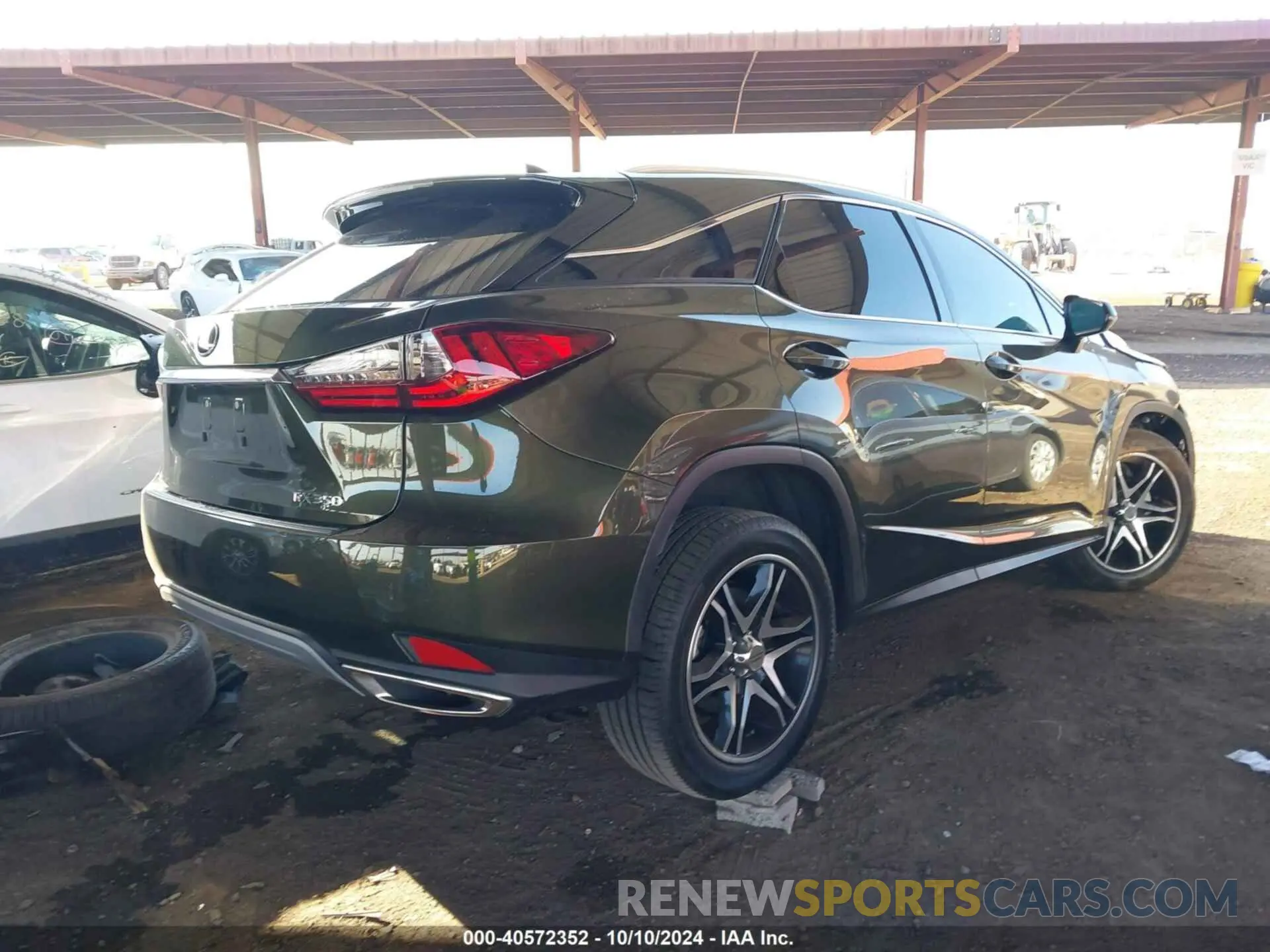 4 Photograph of a damaged car 2T2HZMAA5MC208406 LEXUS RX 2021