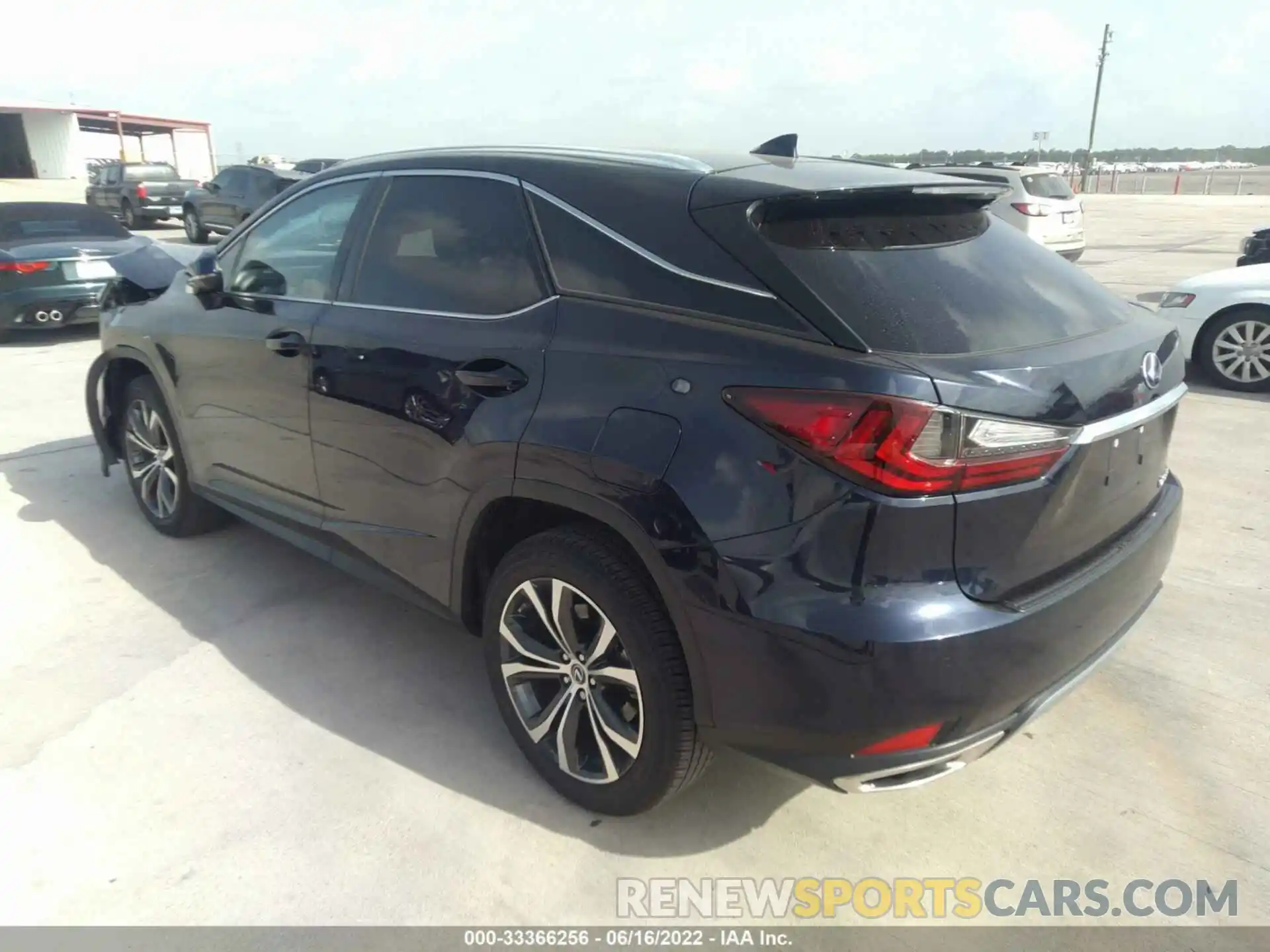 3 Photograph of a damaged car 2T2HZMAA7MC205345 LEXUS RX 2021