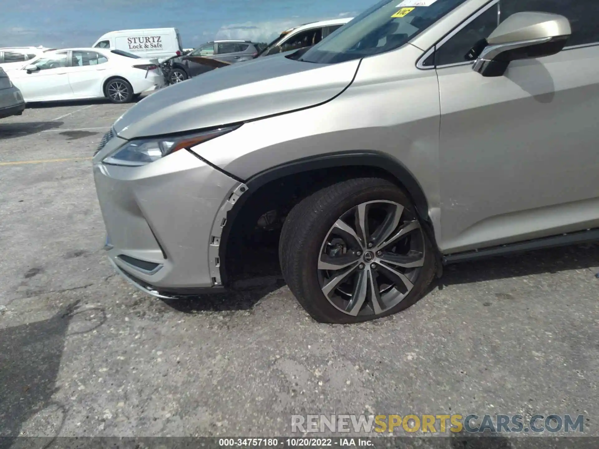 6 Photograph of a damaged car 2T2HZMAA7MC215275 LEXUS RX 2021