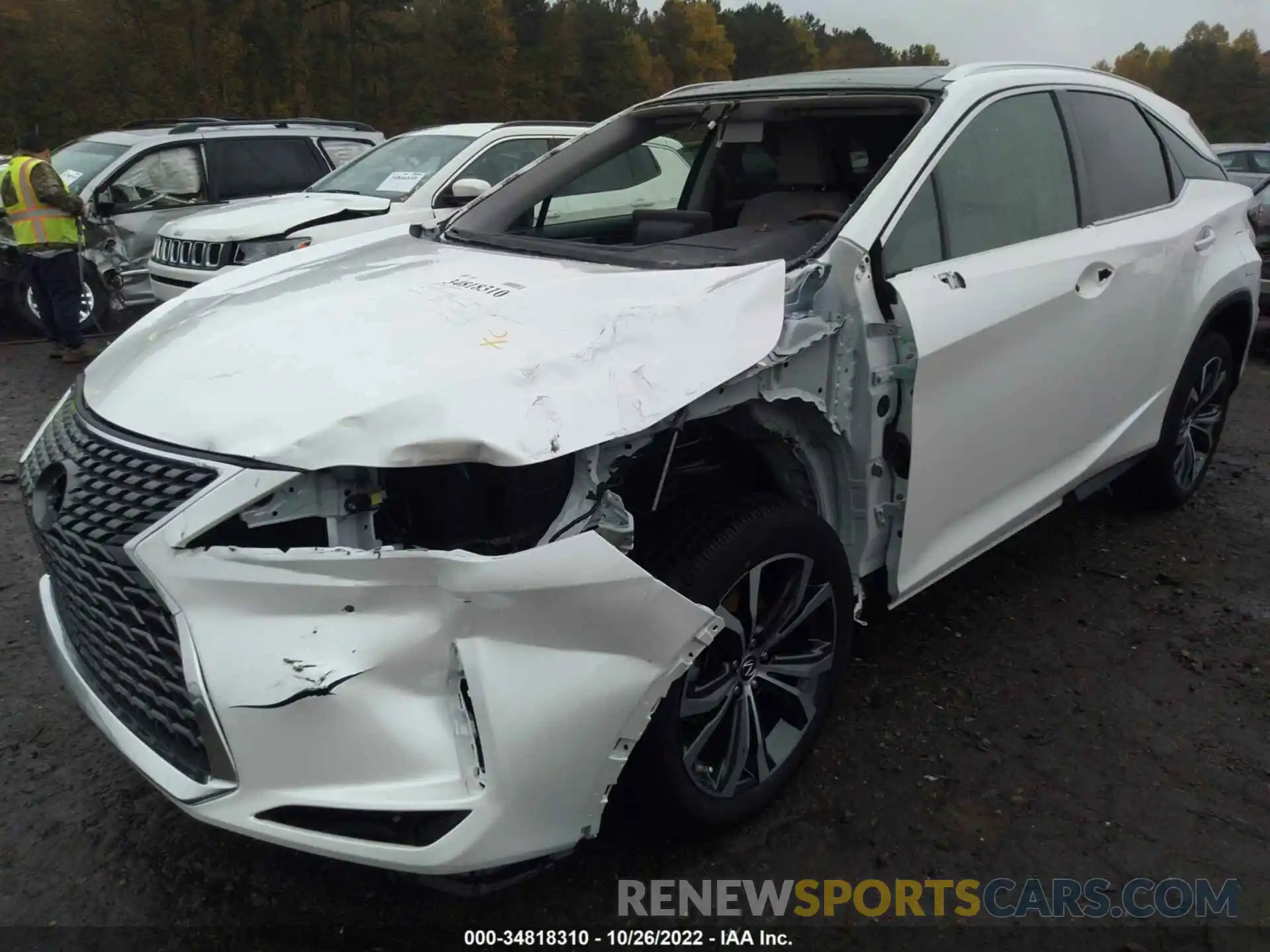 6 Photograph of a damaged car 2T2HZMAA8MC186241 LEXUS RX 2021