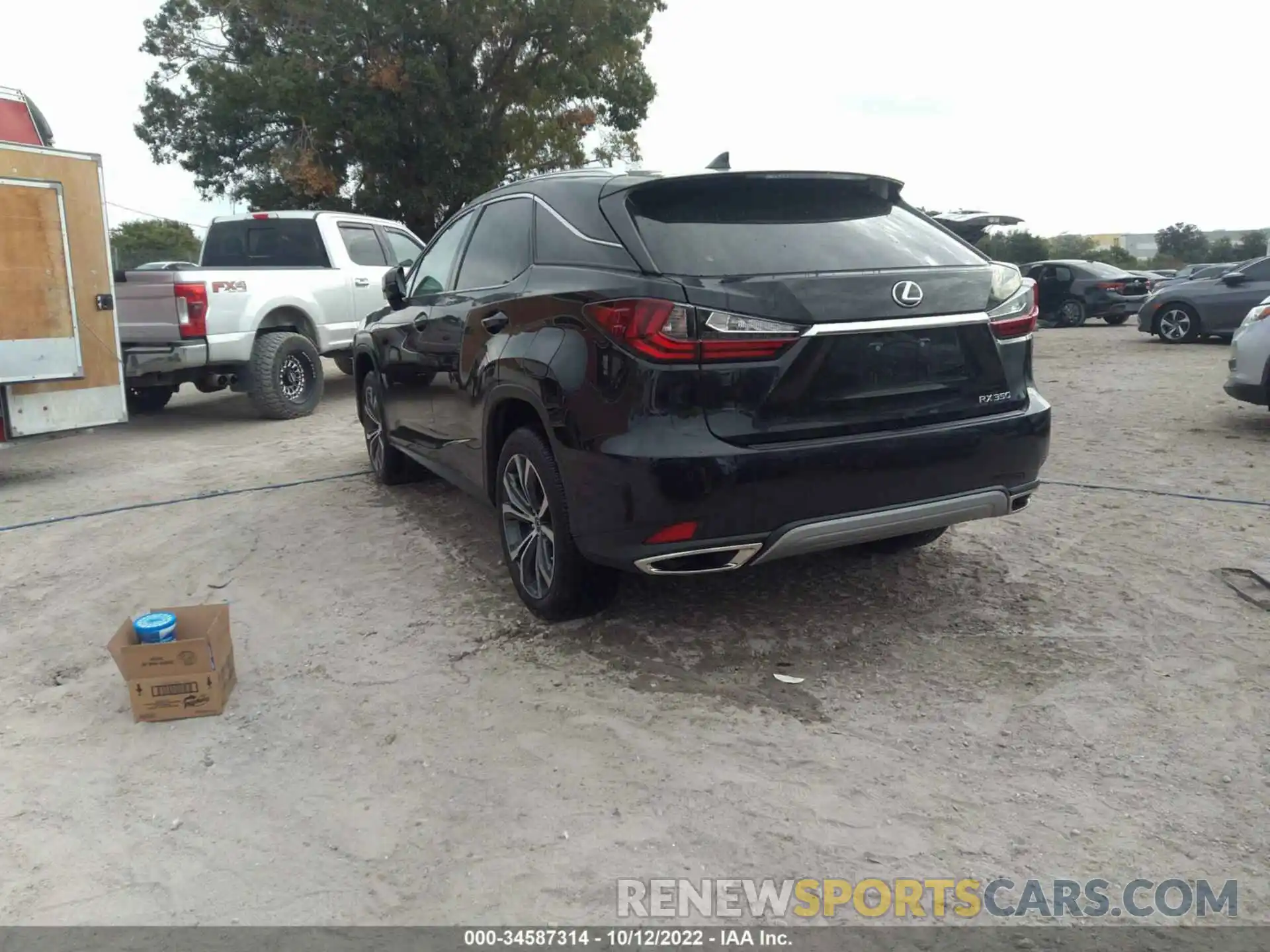 3 Photograph of a damaged car 2T2HZMAA9MC194607 LEXUS RX 2021