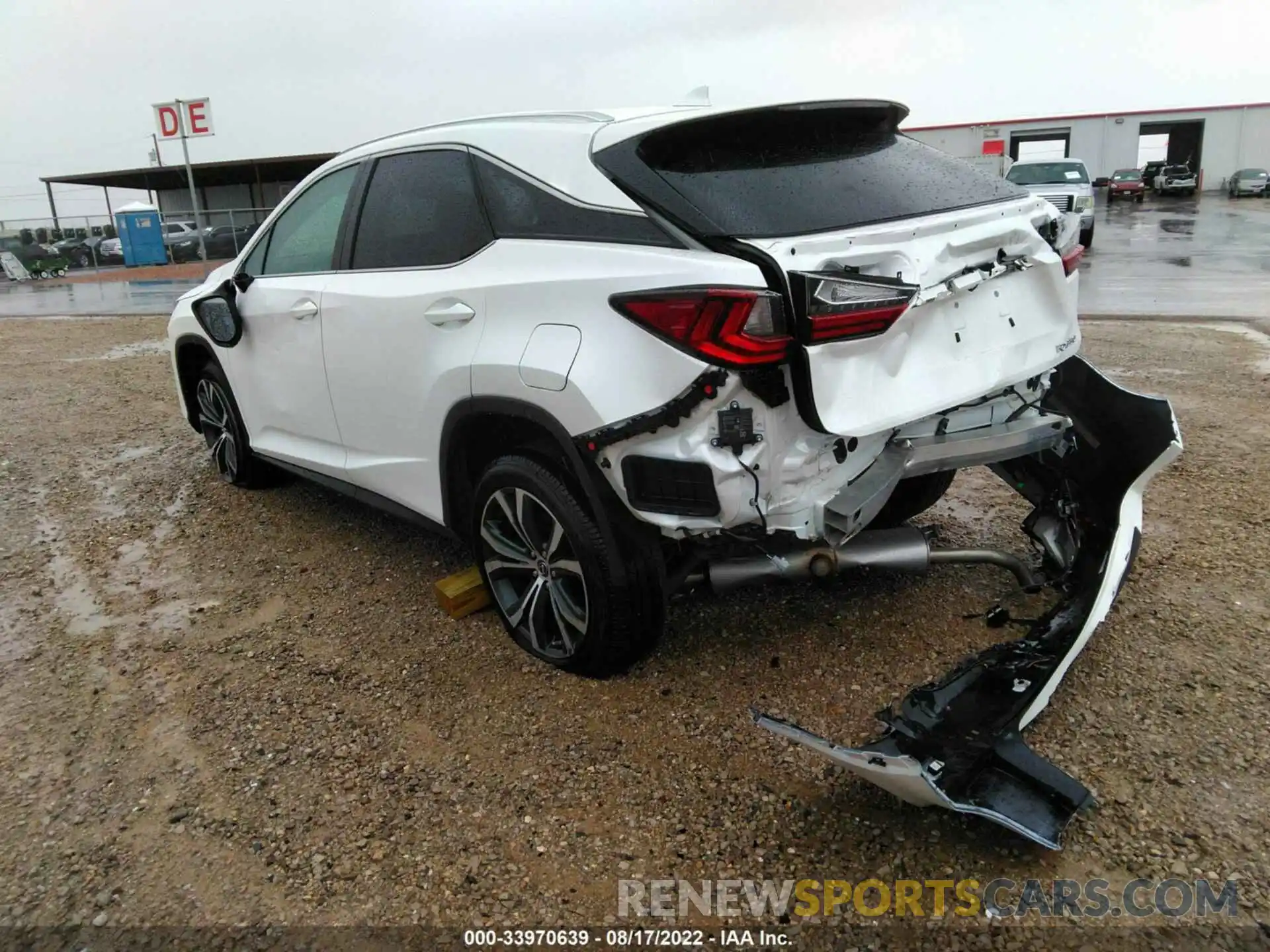 3 Photograph of a damaged car 2T2HZMAAXMC208708 LEXUS RX 2021