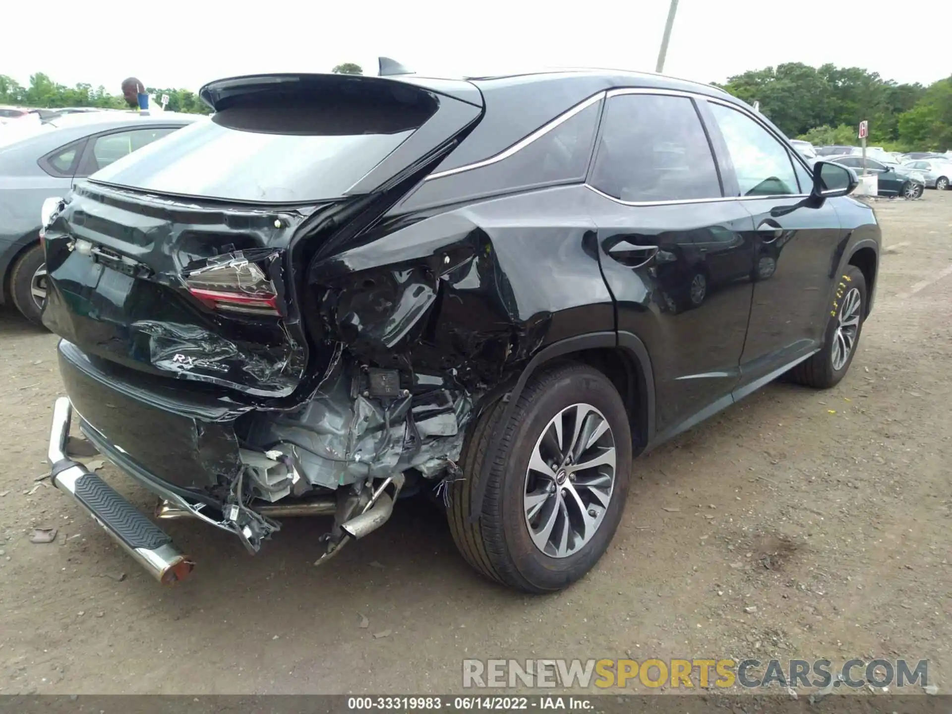 4 Photograph of a damaged car 2T2HZMDA1MC260806 LEXUS RX 2021