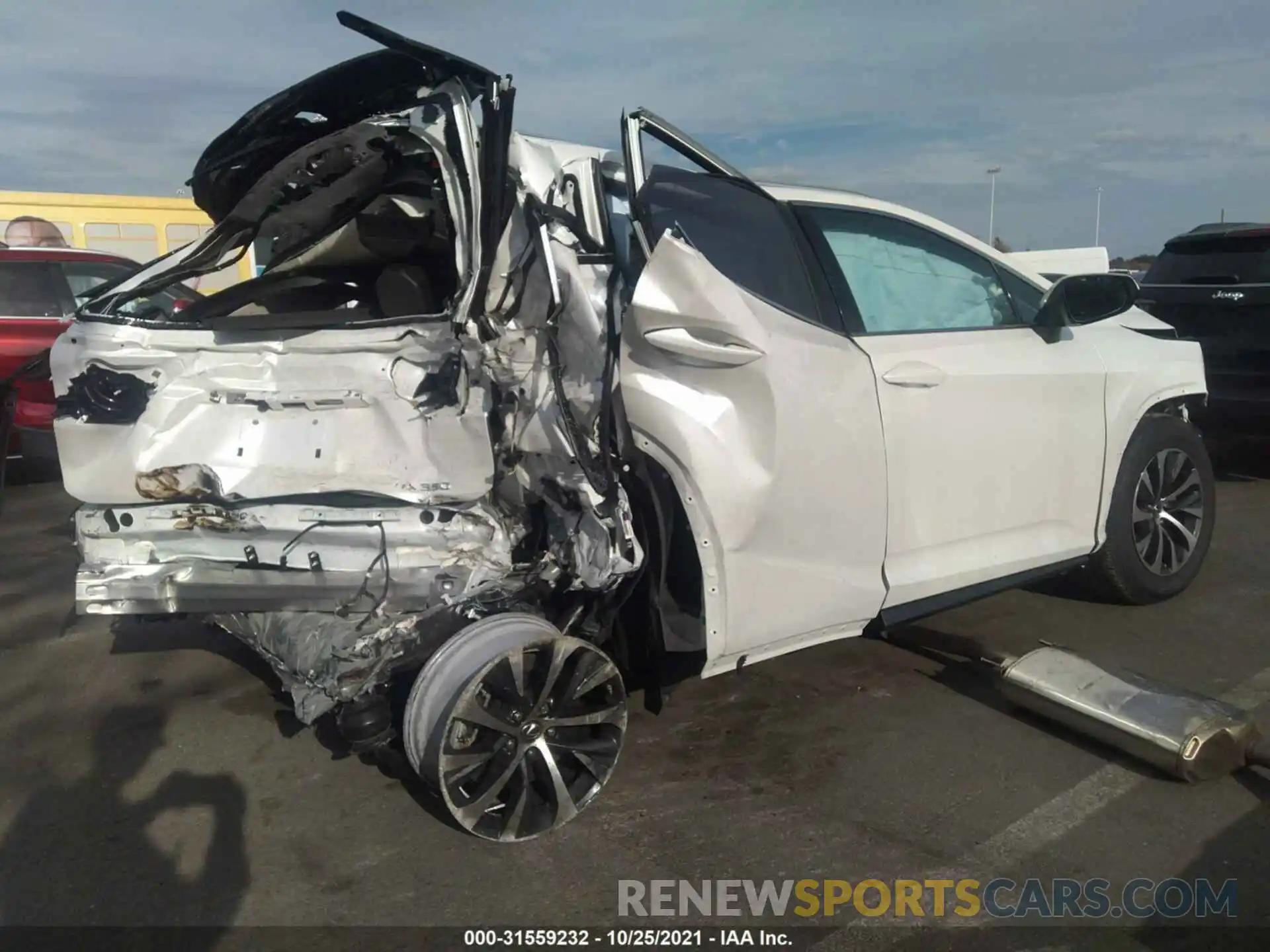 4 Photograph of a damaged car 2T2HZMDA1MC283714 LEXUS RX 2021