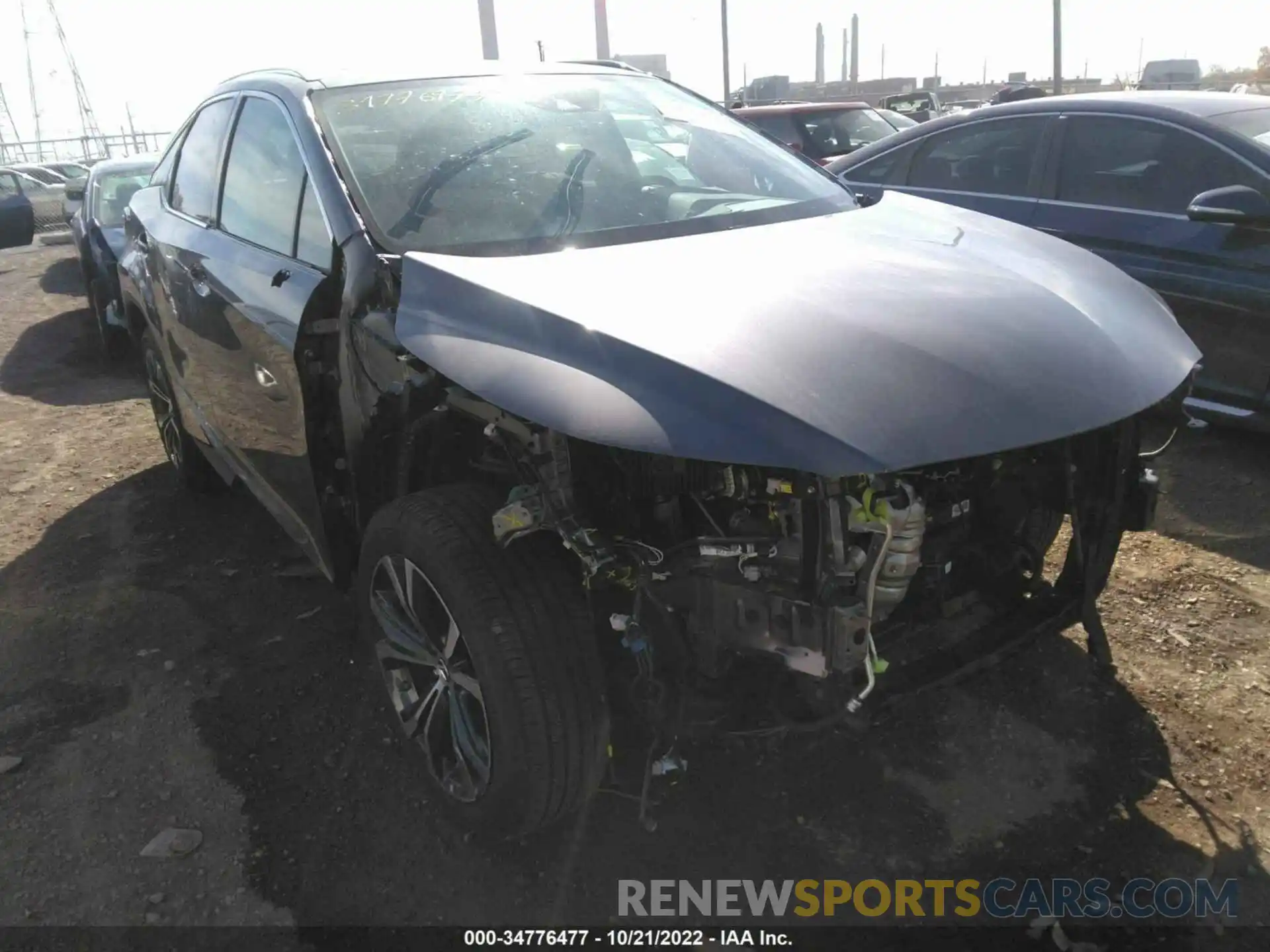 6 Photograph of a damaged car 2T2HZMDA1MC297595 LEXUS RX 2021