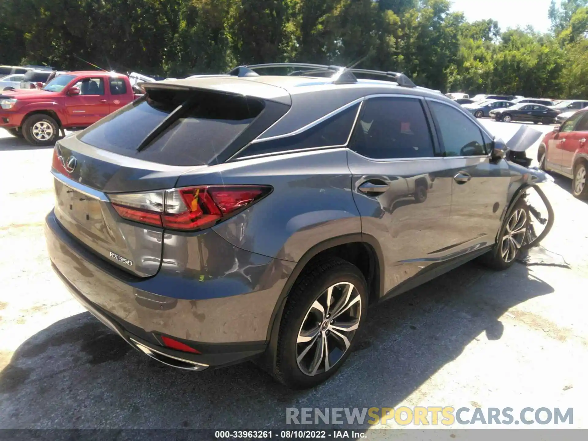 4 Photograph of a damaged car 2T2HZMDA2MC265965 LEXUS RX 2021