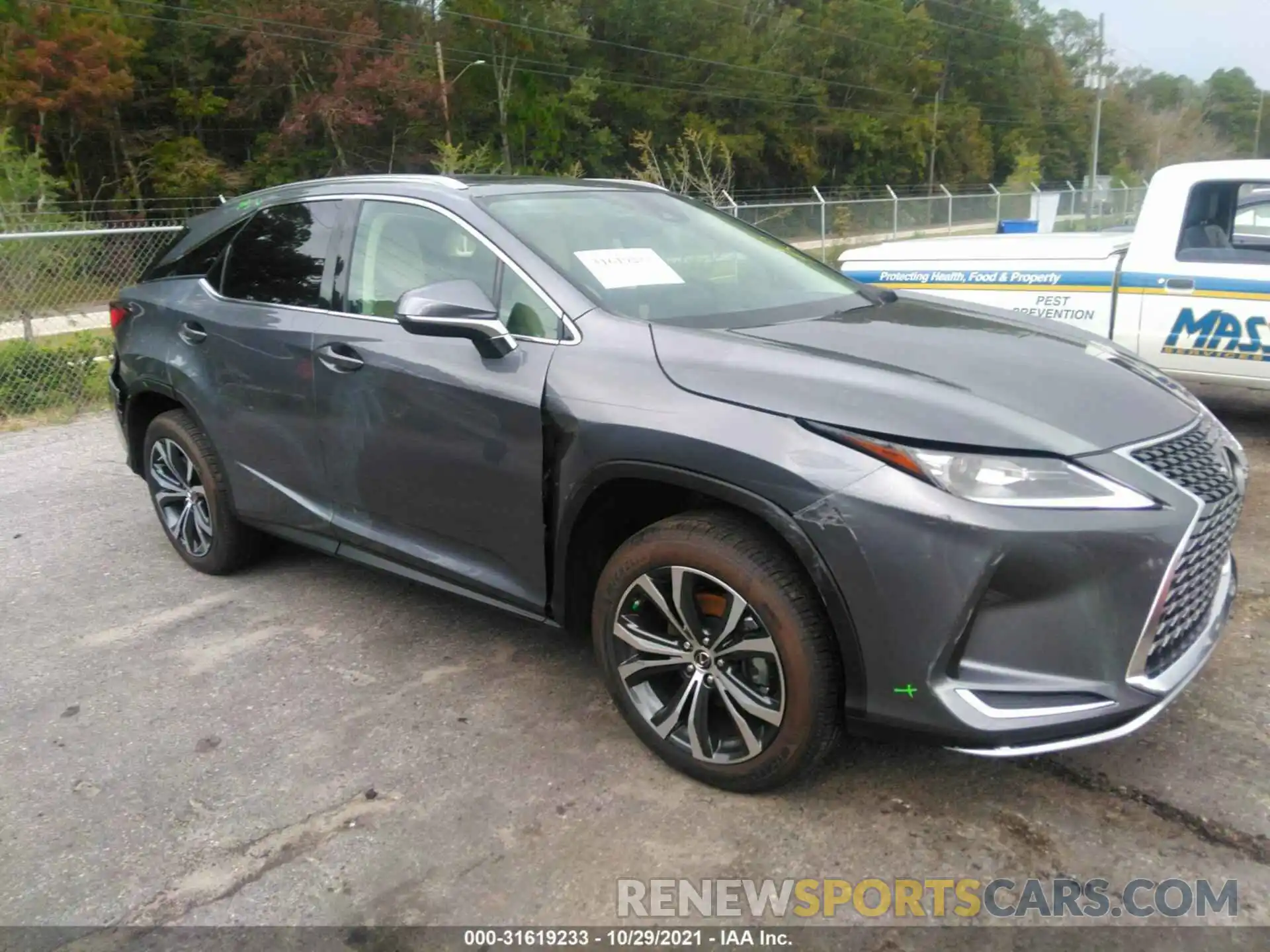 1 Photograph of a damaged car 2T2HZMDA2MC289764 LEXUS RX 2021