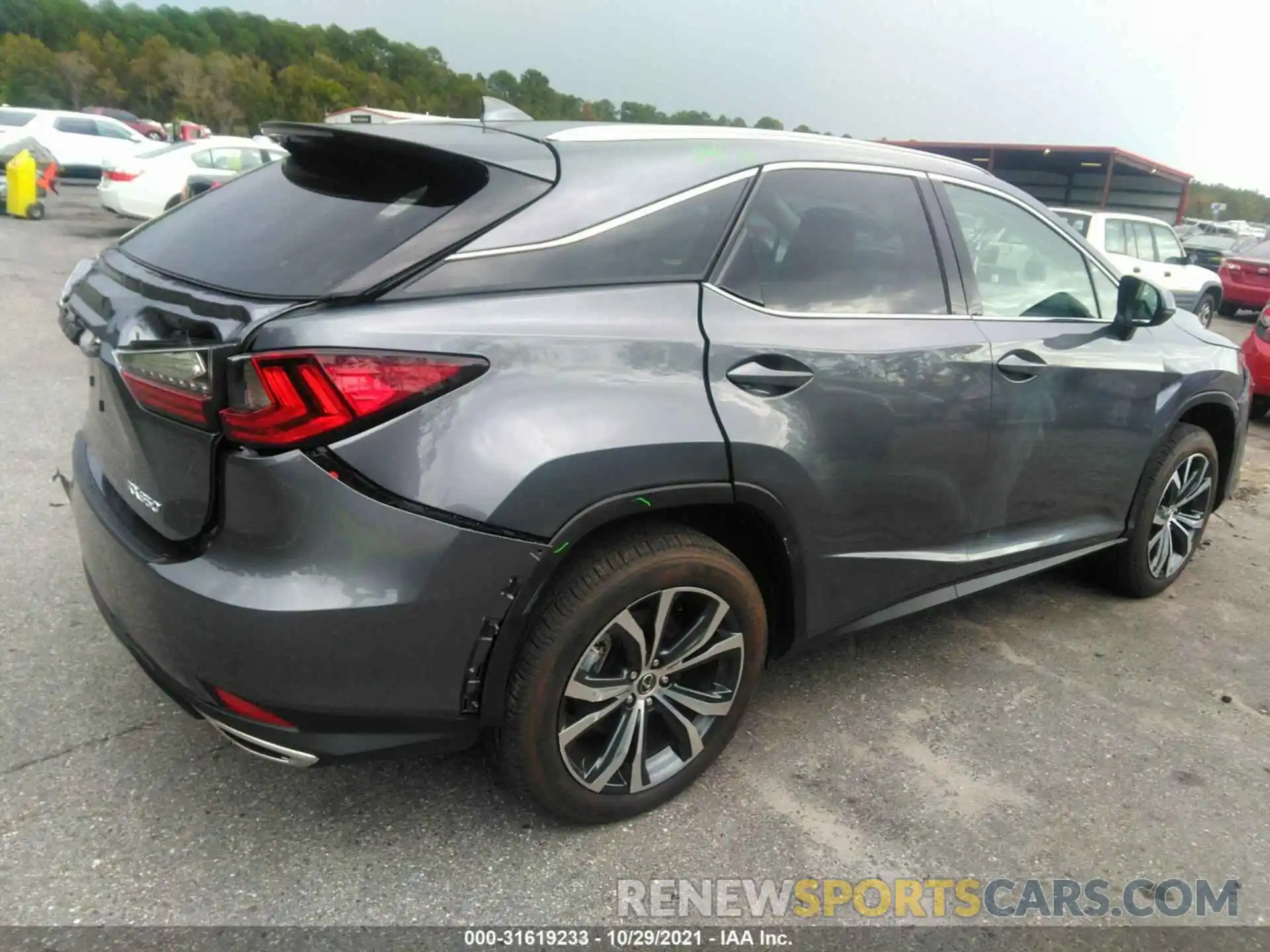 4 Photograph of a damaged car 2T2HZMDA2MC289764 LEXUS RX 2021