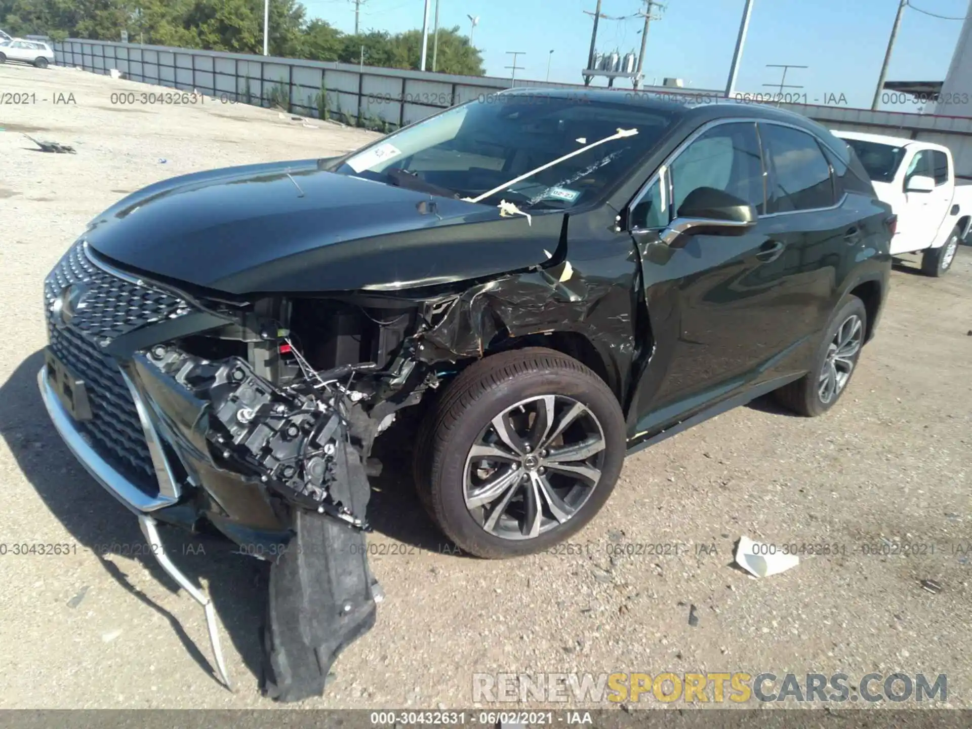 2 Photograph of a damaged car 2T2HZMDA3MC271709 LEXUS RX 2021