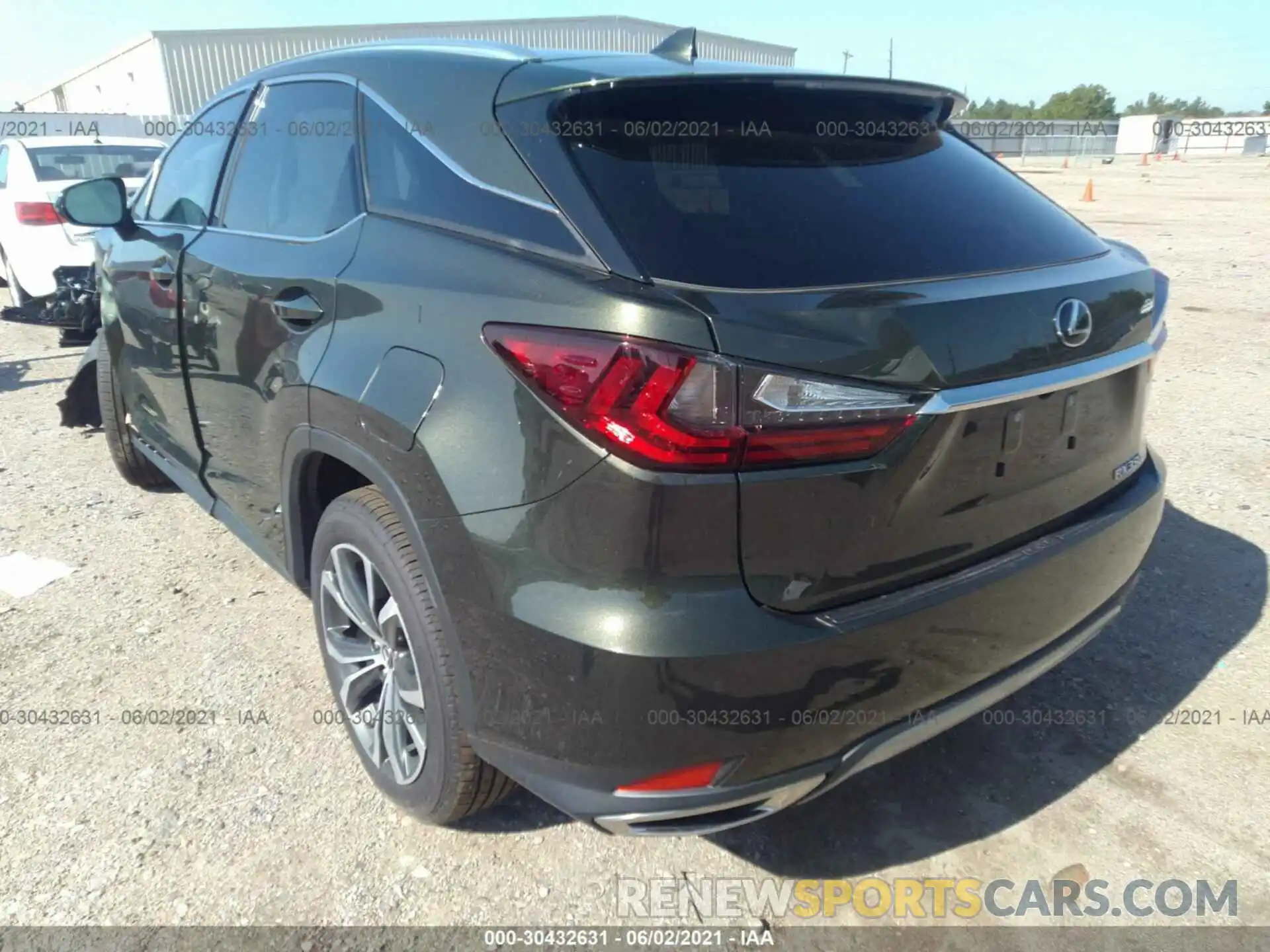 3 Photograph of a damaged car 2T2HZMDA3MC271709 LEXUS RX 2021