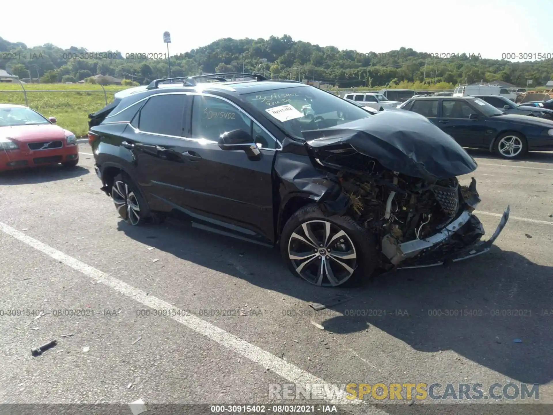 1 Photograph of a damaged car 2T2HZMDA3MC291328 LEXUS RX 2021