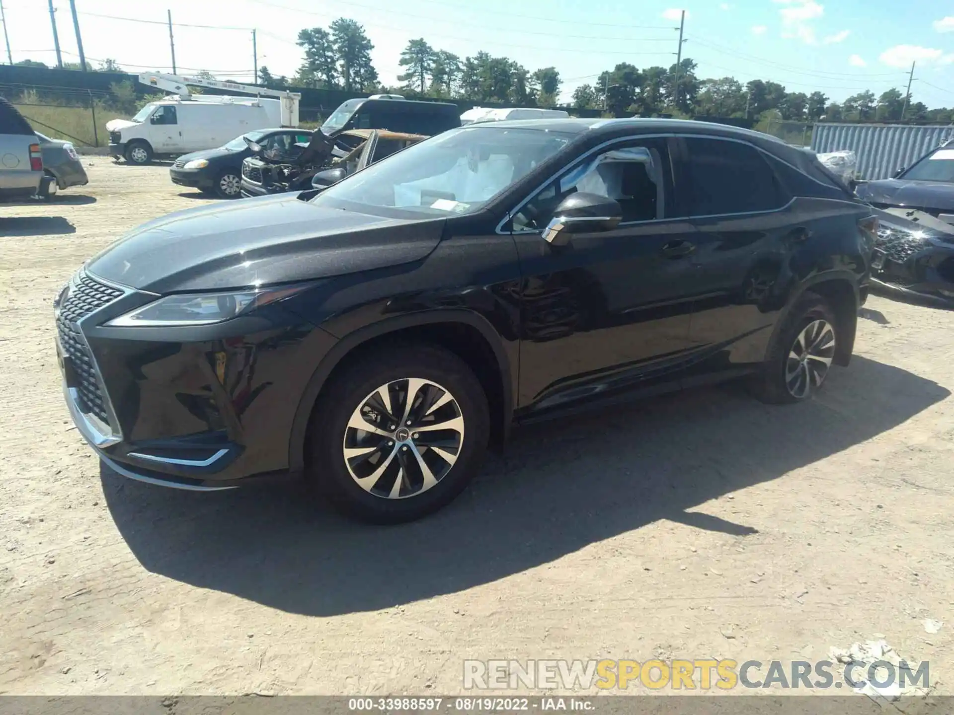 2 Photograph of a damaged car 2T2HZMDA4MC307519 LEXUS RX 2021