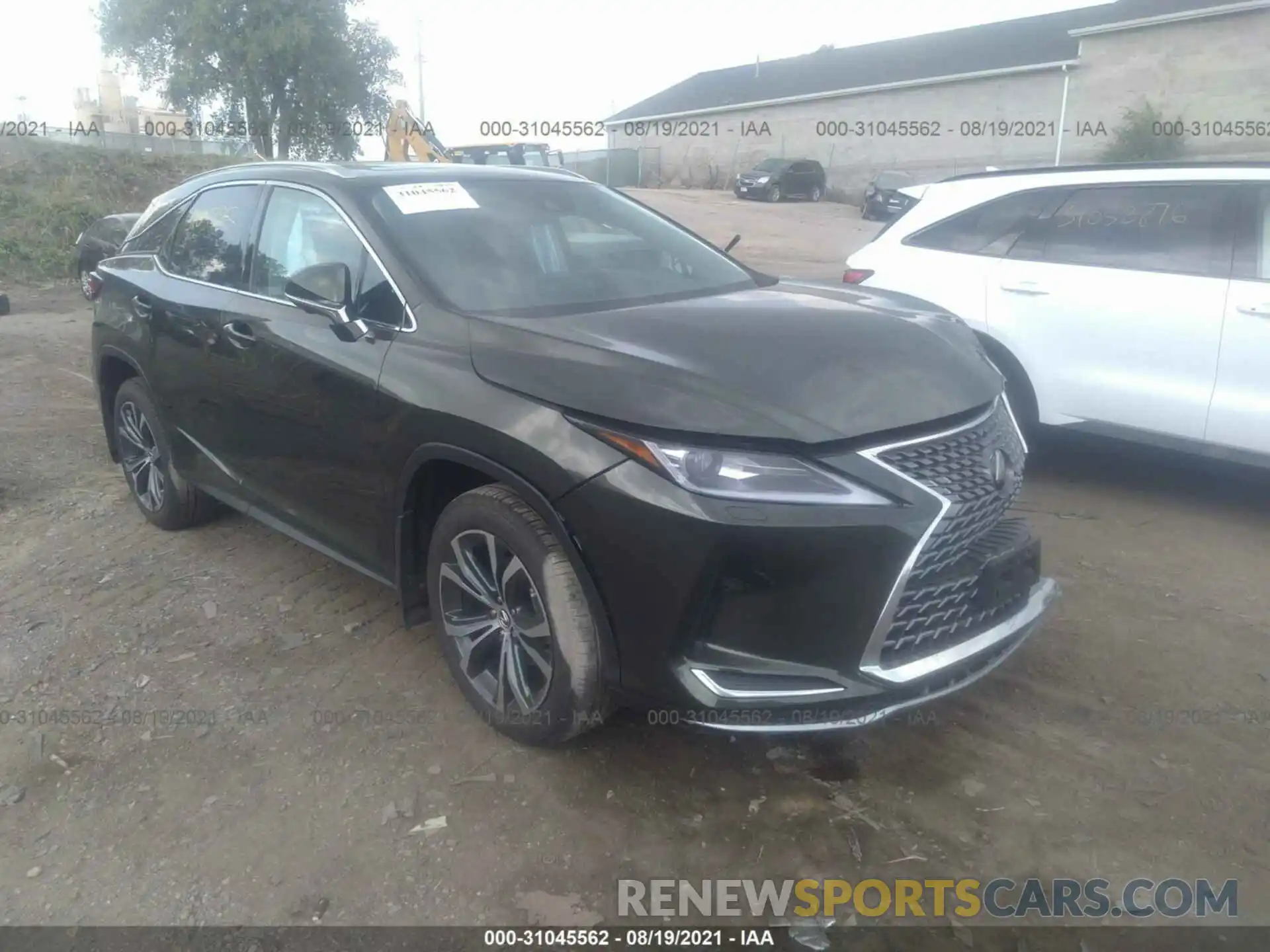 1 Photograph of a damaged car 2T2HZMDA6MC299455 LEXUS RX 2021