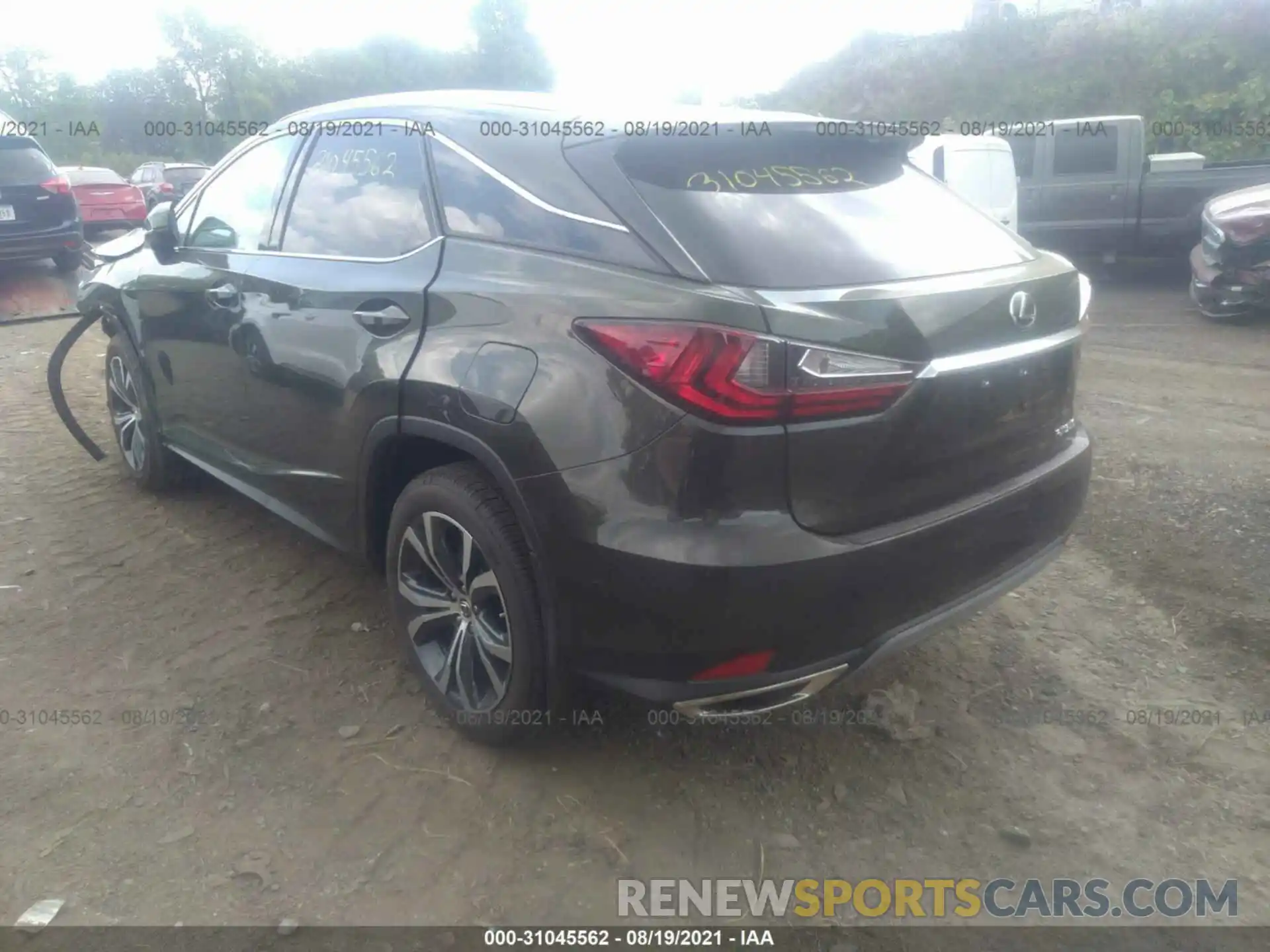 3 Photograph of a damaged car 2T2HZMDA6MC299455 LEXUS RX 2021