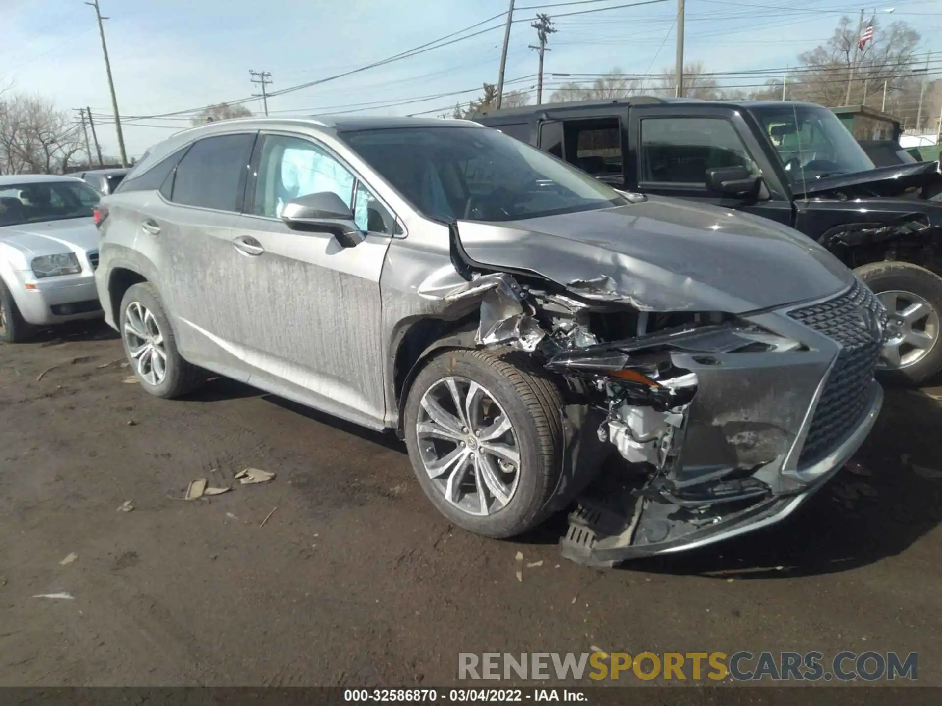 1 Photograph of a damaged car 2T2HZMDA7MC305280 LEXUS RX 2021