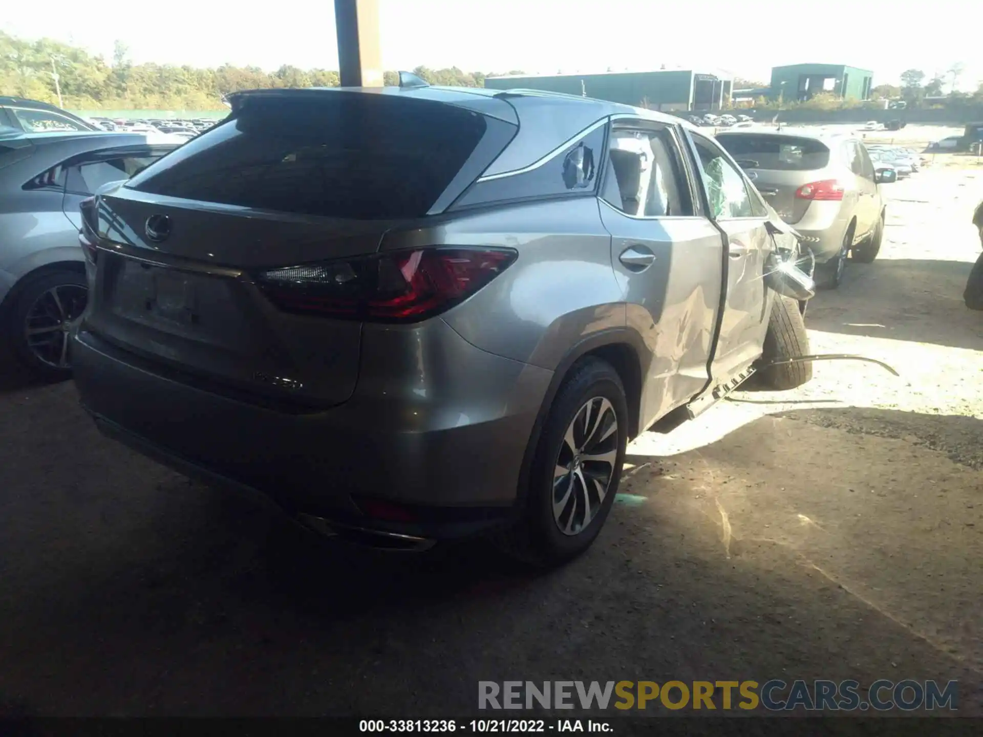 4 Photograph of a damaged car 2T2HZMDA8MC275173 LEXUS RX 2021