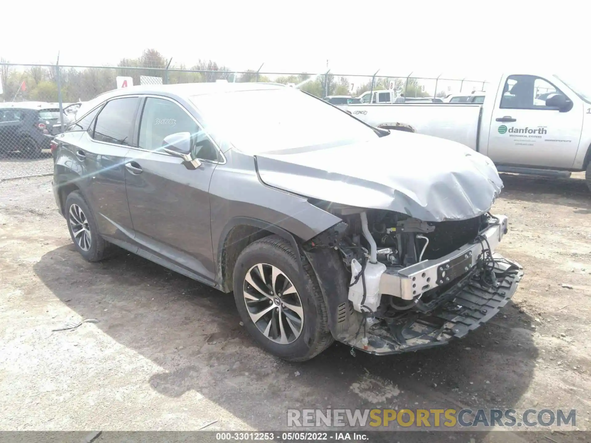 1 Photograph of a damaged car 2T2HZMDA9MC262433 LEXUS RX 2021