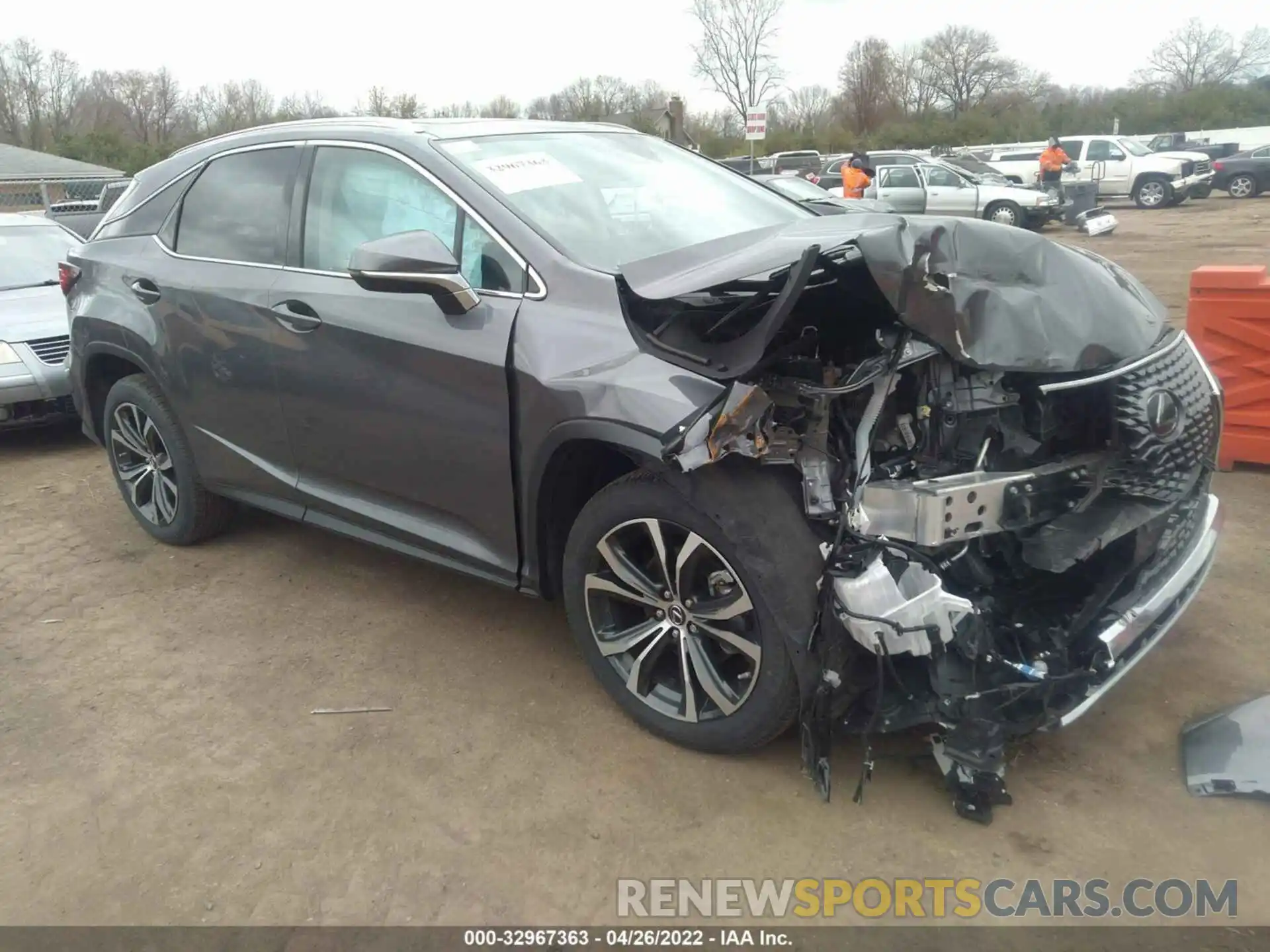 1 Photograph of a damaged car 2T2HZMDA9MC305958 LEXUS RX 2021