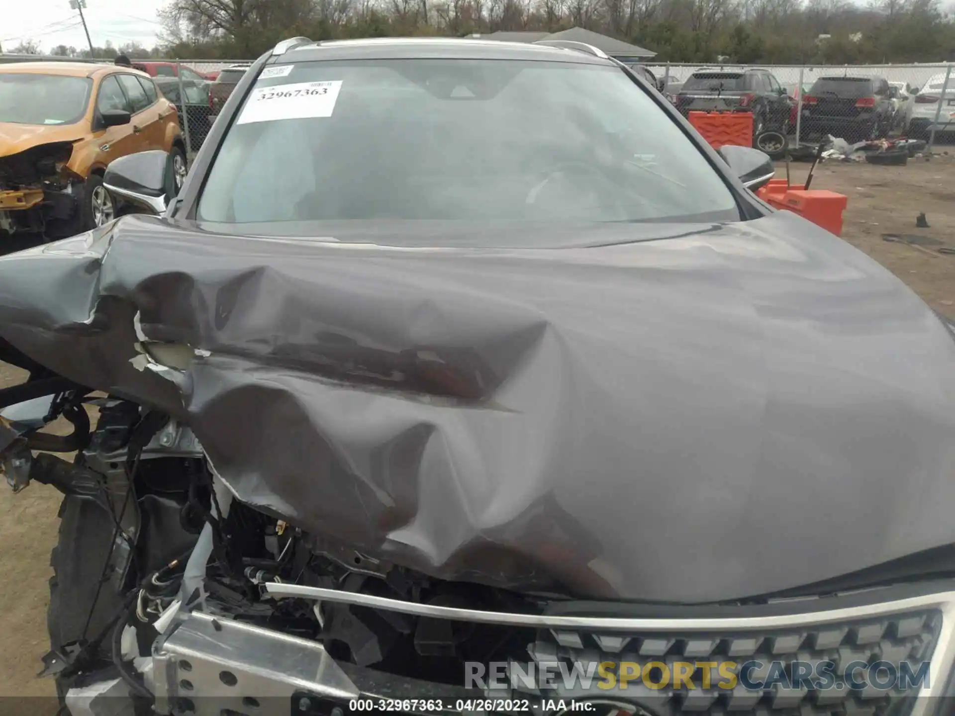 10 Photograph of a damaged car 2T2HZMDA9MC305958 LEXUS RX 2021