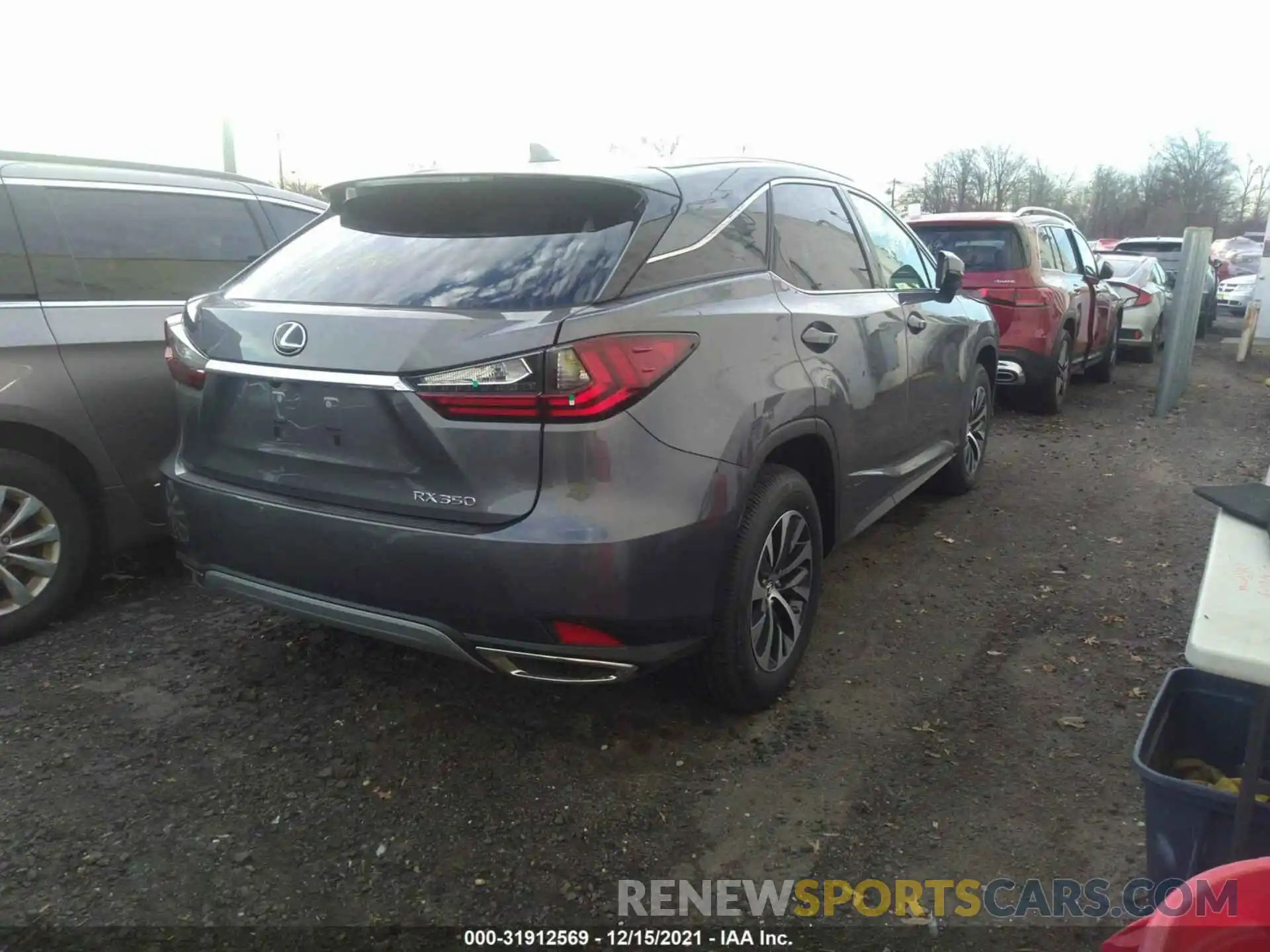 4 Photograph of a damaged car 2T2HZMDAXMC307203 LEXUS RX 2021