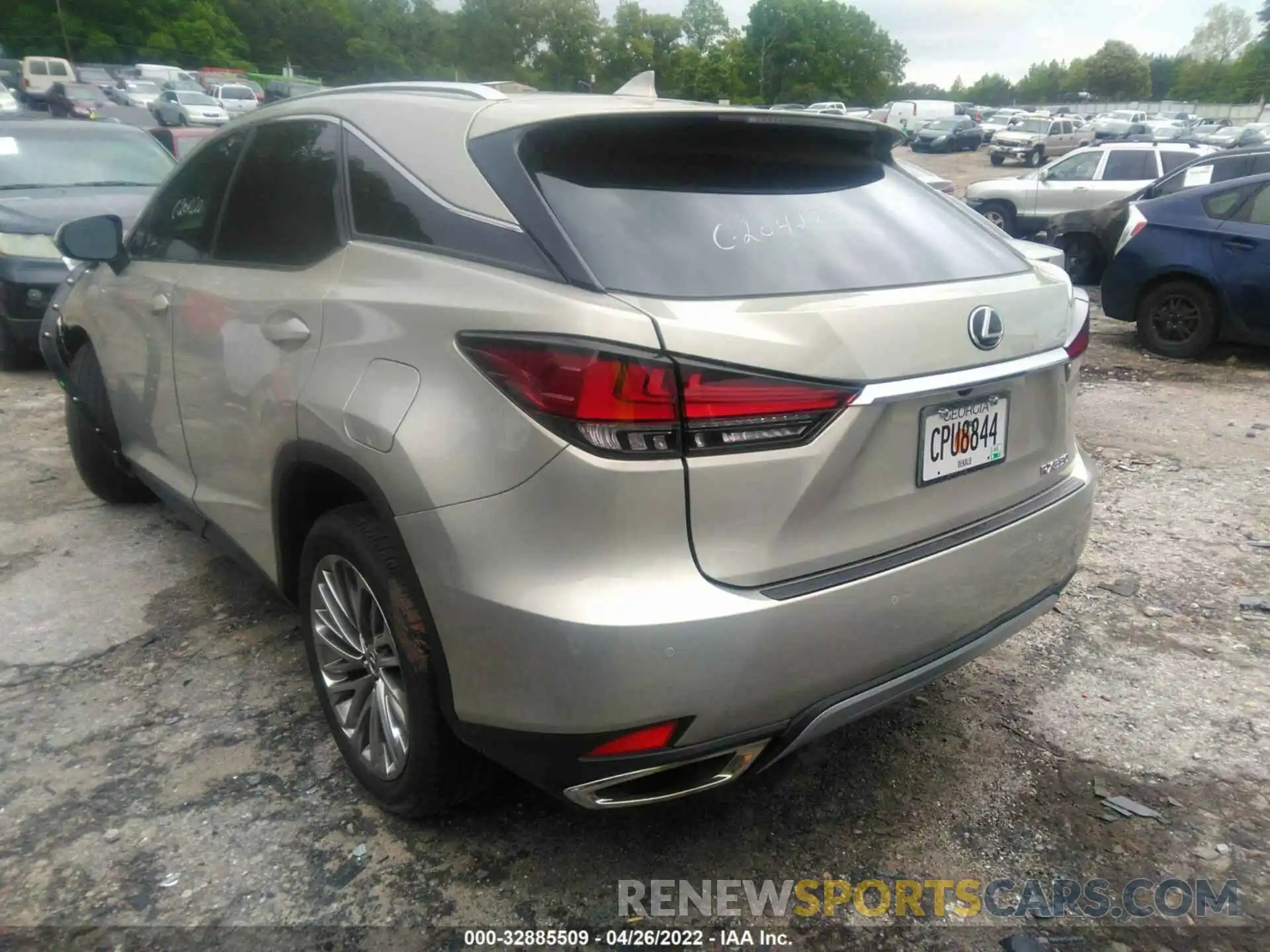 3 Photograph of a damaged car 2T2JZMAA0MC185232 LEXUS RX 2021