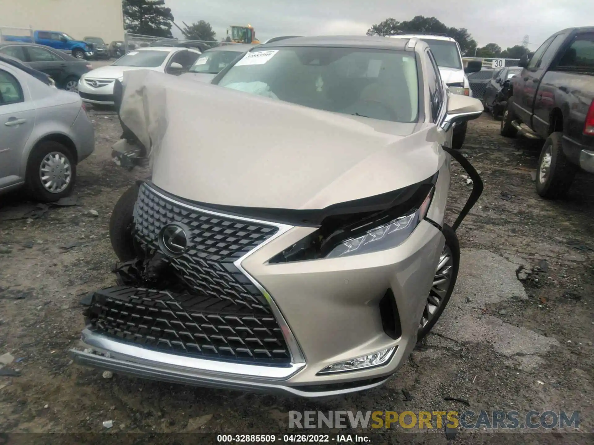 6 Photograph of a damaged car 2T2JZMAA0MC185232 LEXUS RX 2021