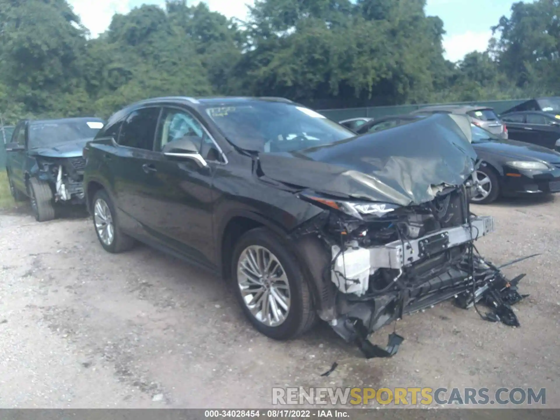 1 Photograph of a damaged car 2T2JZMDA4MC276936 LEXUS RX 2021