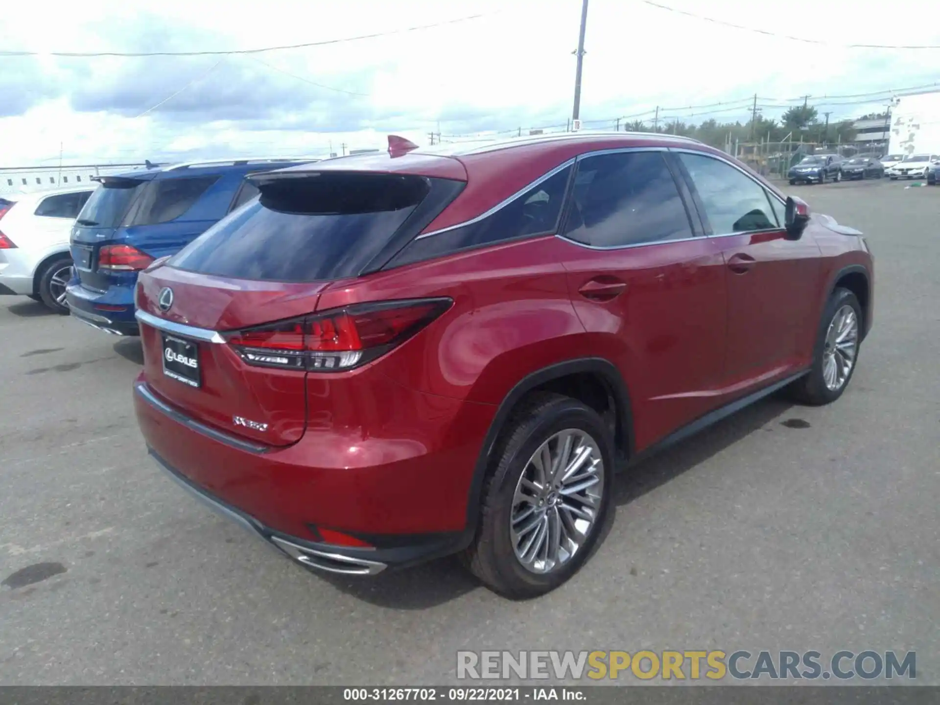 4 Photograph of a damaged car 2T2JZMDA4MC297138 LEXUS RX 2021