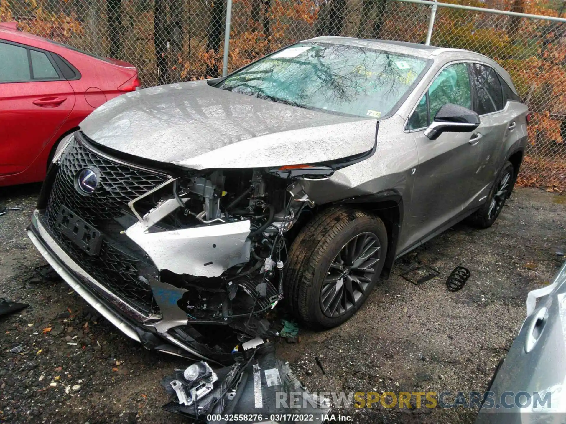 2 Photograph of a damaged car 2T2SGMDA2MC070430 LEXUS RX 2021